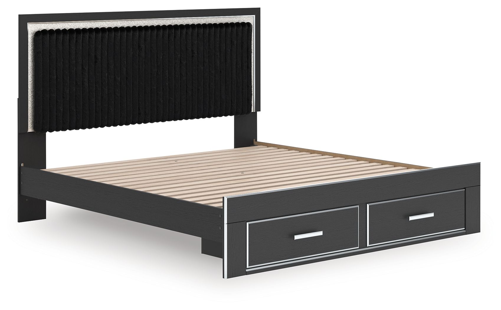 Zuraleus - Upholstered Panel Platform Storage Bed - Urban Living Furniture (Los Angeles, CA)