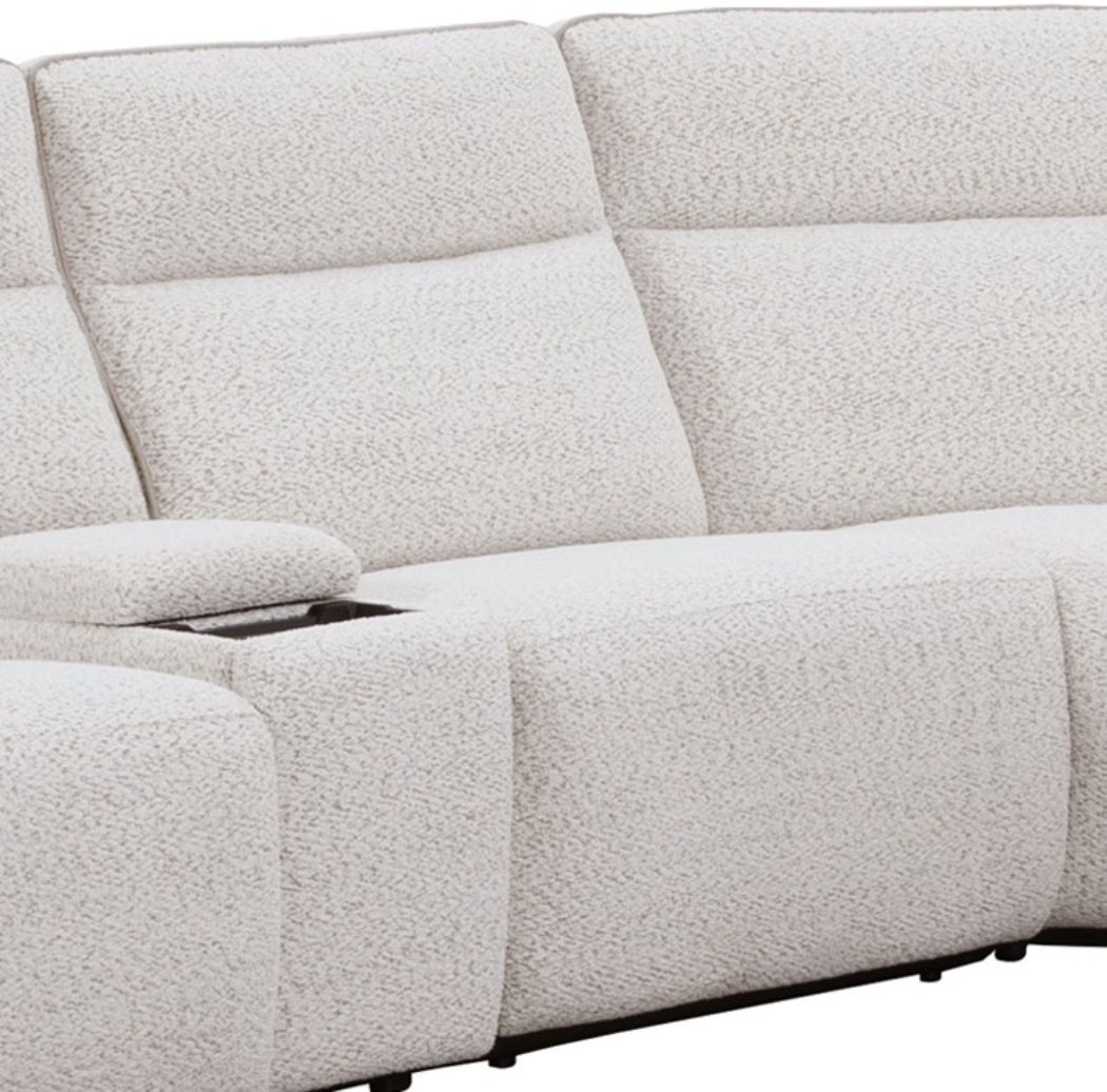 Lancaster - Manual Armless Recliner - Fluffy River Rock - Urban Living Furniture (Los Angeles, CA)