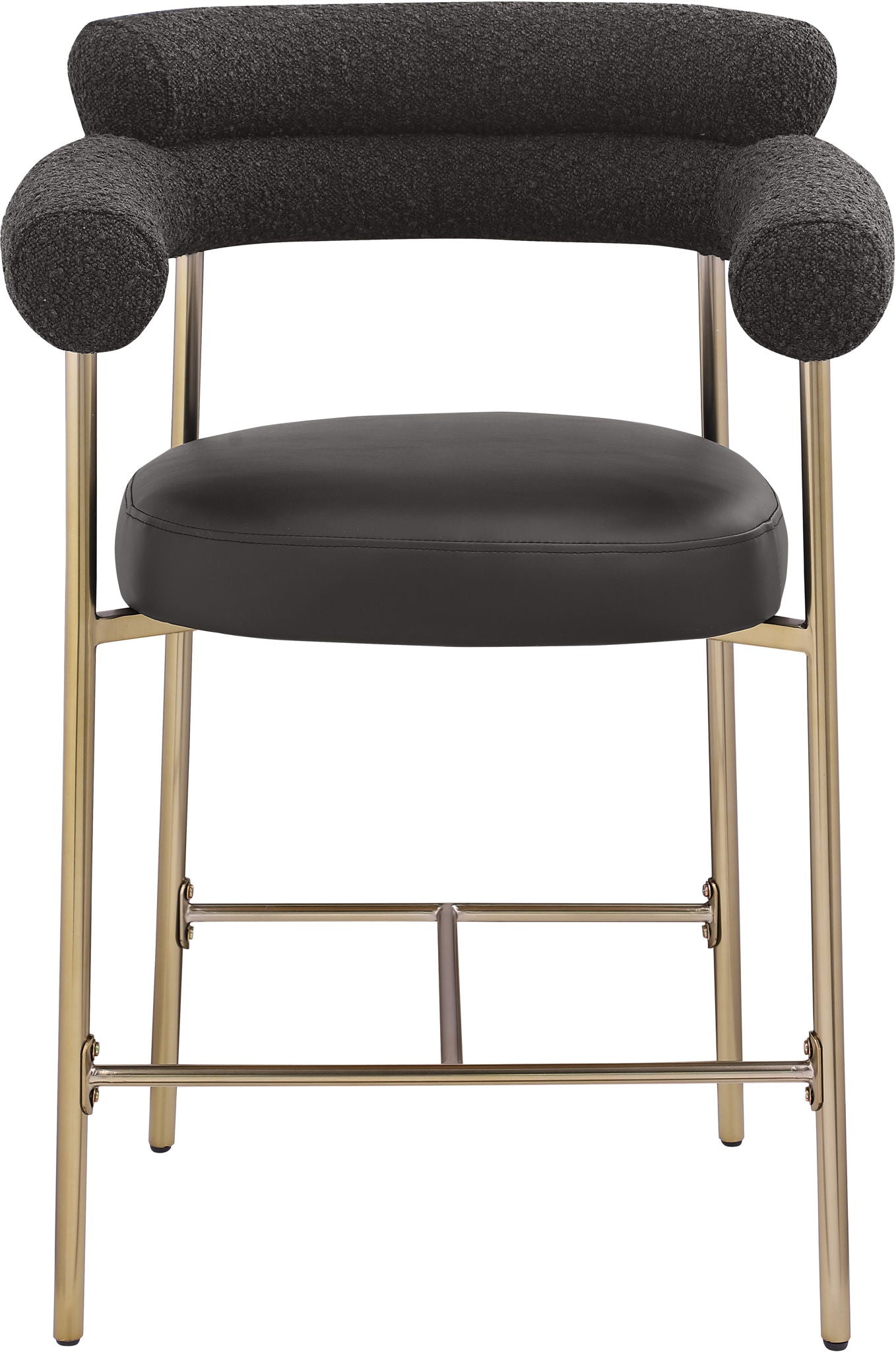 Blake - Counter Stool With Bronze Legs (Set of 2) - Urban Living Furniture (Los Angeles, CA)