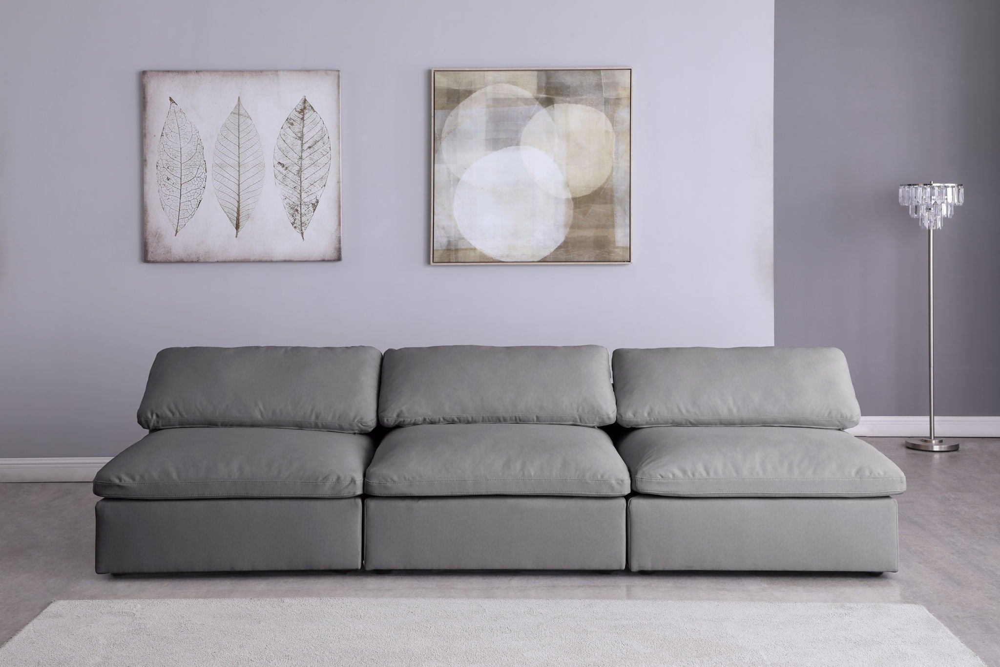 Serene - Modular Armless 3 Seat Sofa - Urban Living Furniture (Los Angeles, CA)