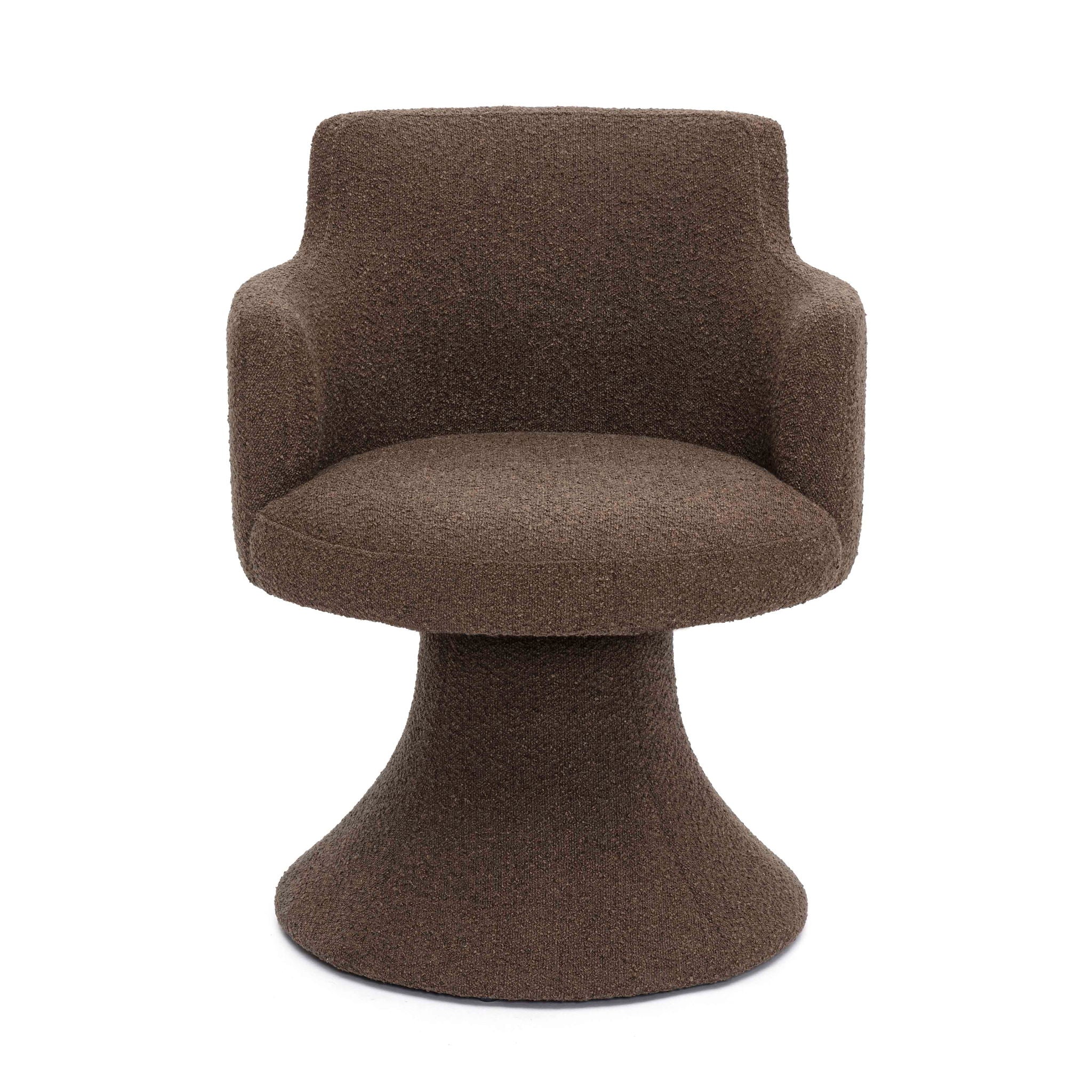 Jeffree - Performance Boucle Swivel Dining Chair - Urban Living Furniture (Los Angeles, CA)