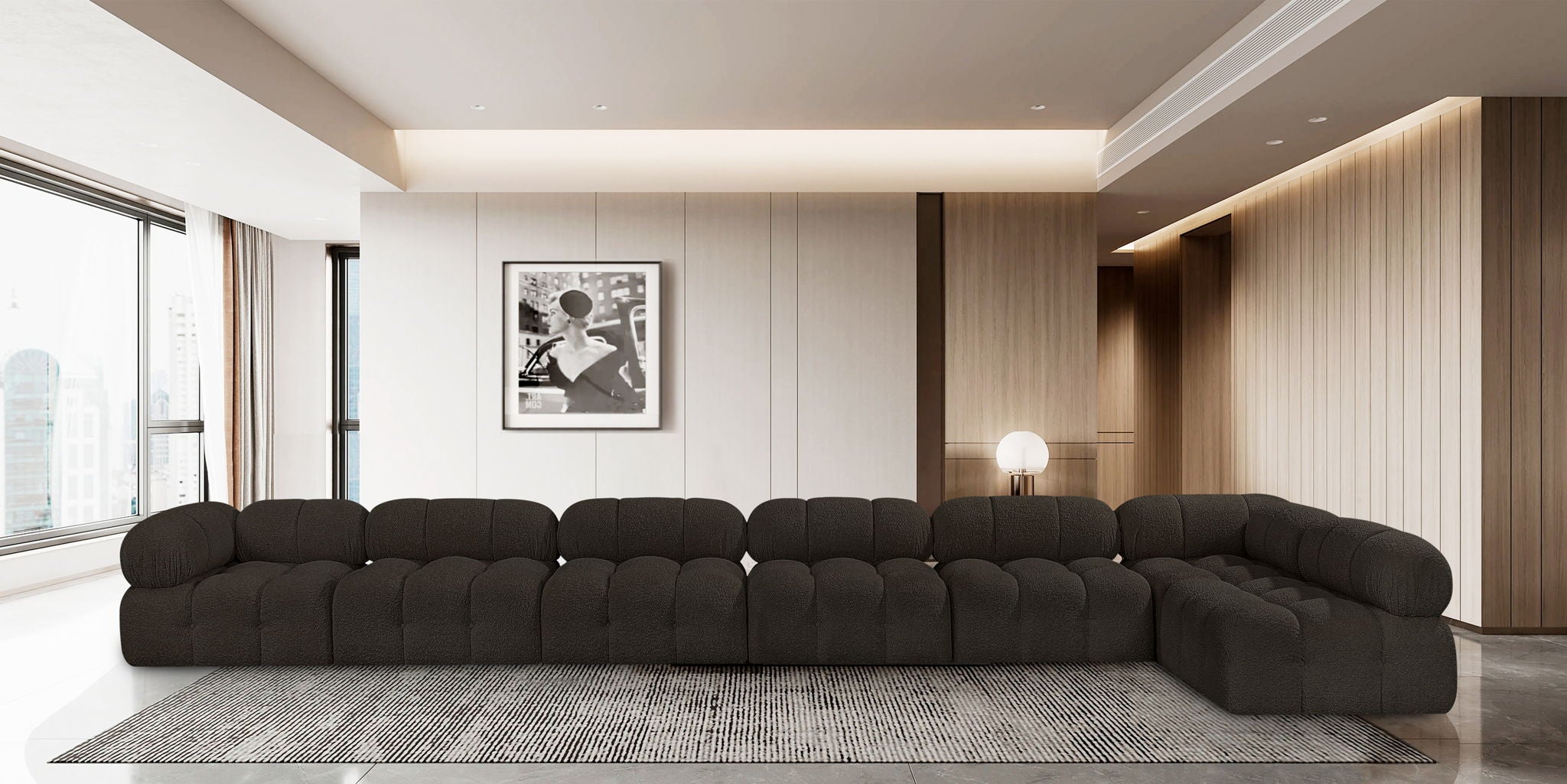 Ames - 7 Piece Modular L-Shaped Sectional - Urban Living Furniture (Los Angeles, CA)