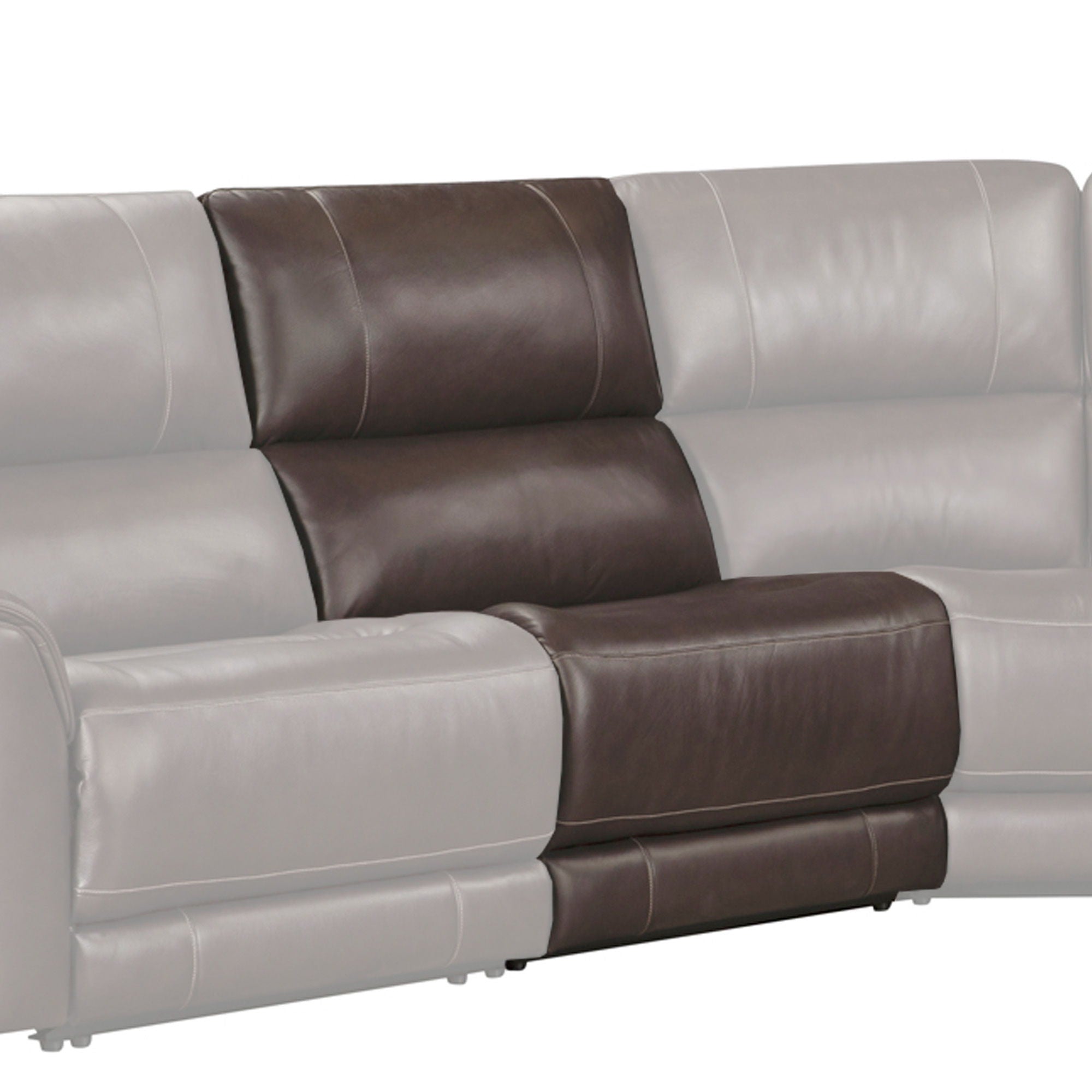 Easton - Armless Chair - Steamboat Brown - Urban Living Furniture (Los Angeles, CA)