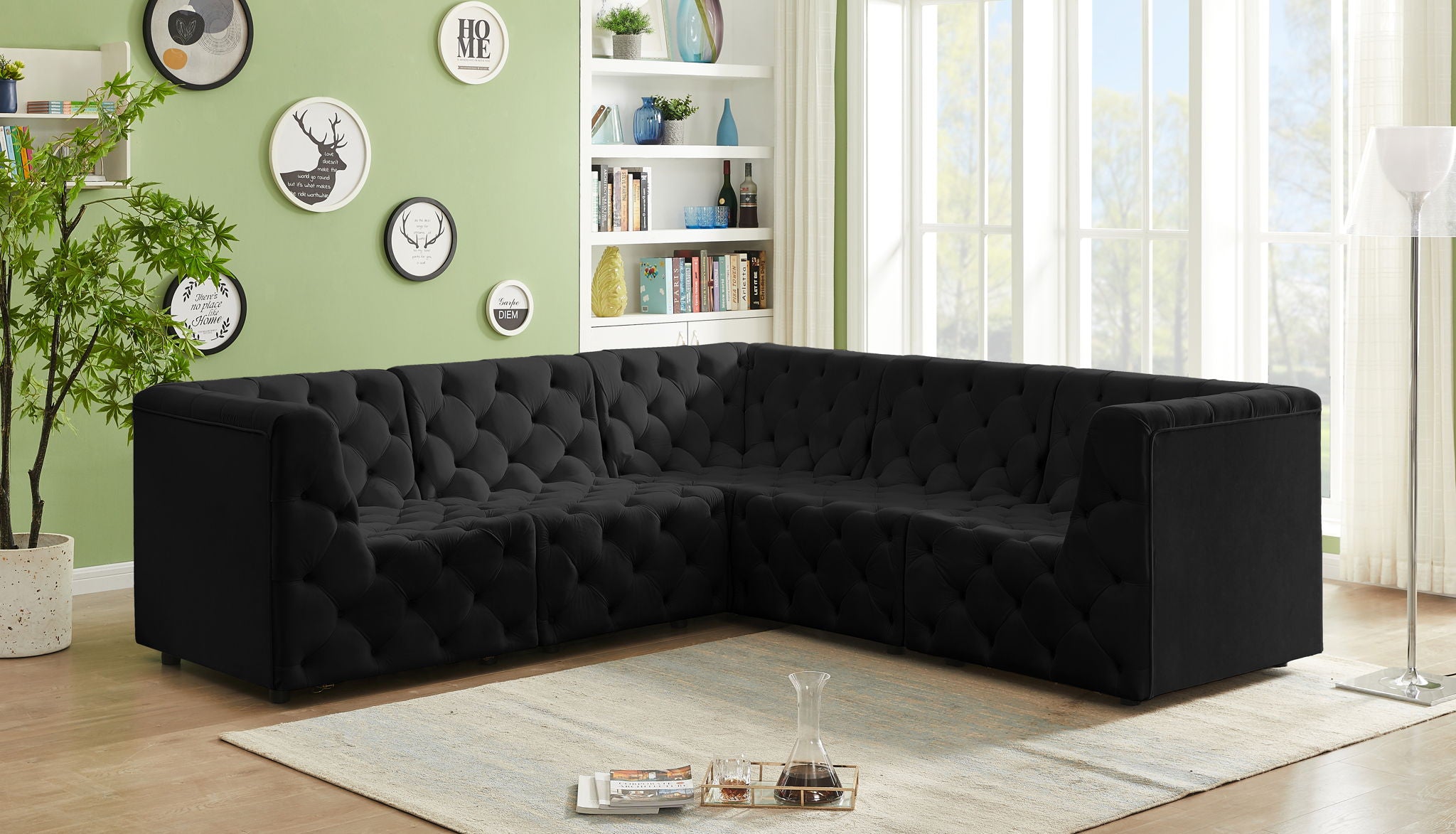 Tuft - 5 Piece Modular Sectional - Urban Living Furniture (Los Angeles, CA)