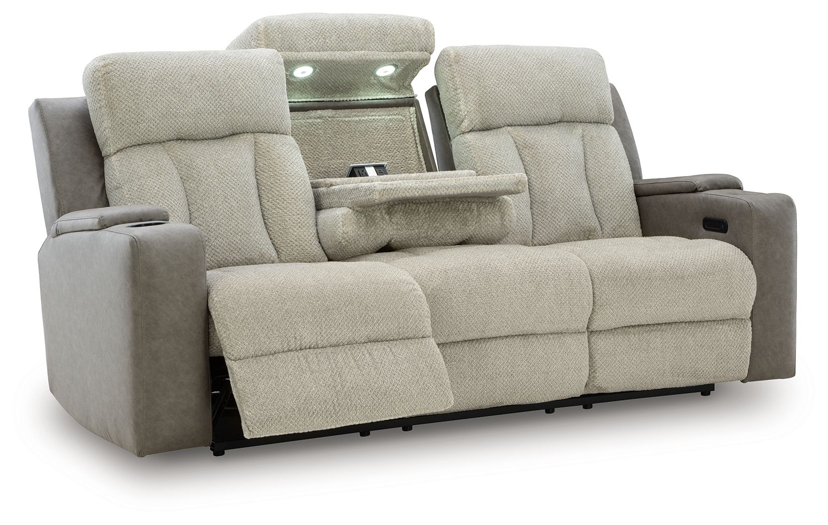 WhipLash - Sisal - Power Reclining Sofa With Adj Headrest - Urban Living Furniture (Los Angeles, CA)