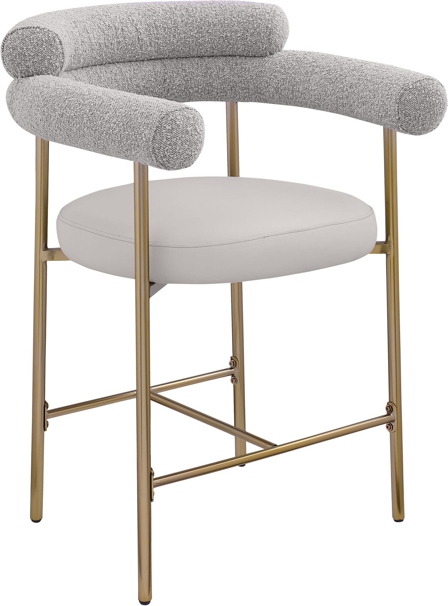 Blake - Counter Stool With Bronze Legs (Set of 2) - Urban Living Furniture (Los Angeles, CA)