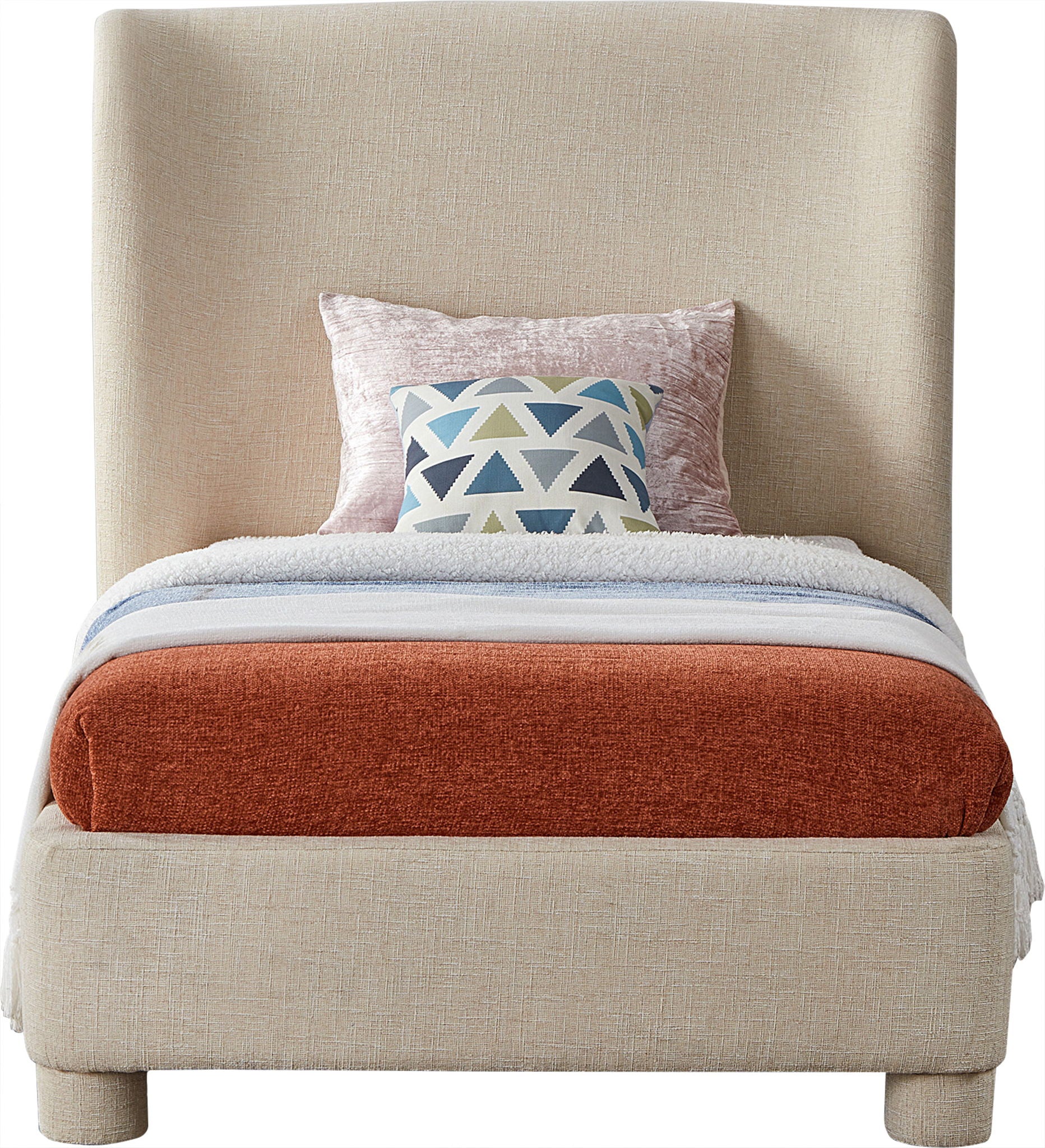 Penny - Polyester Fabric Bed - Urban Living Furniture (Los Angeles, CA)