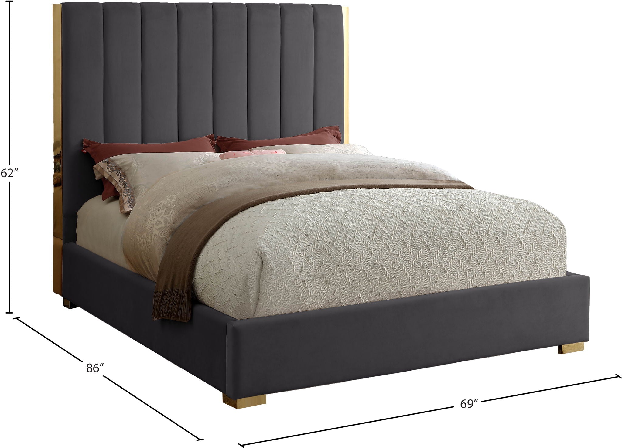 Becca - Bed - Urban Living Furniture (Los Angeles, CA)