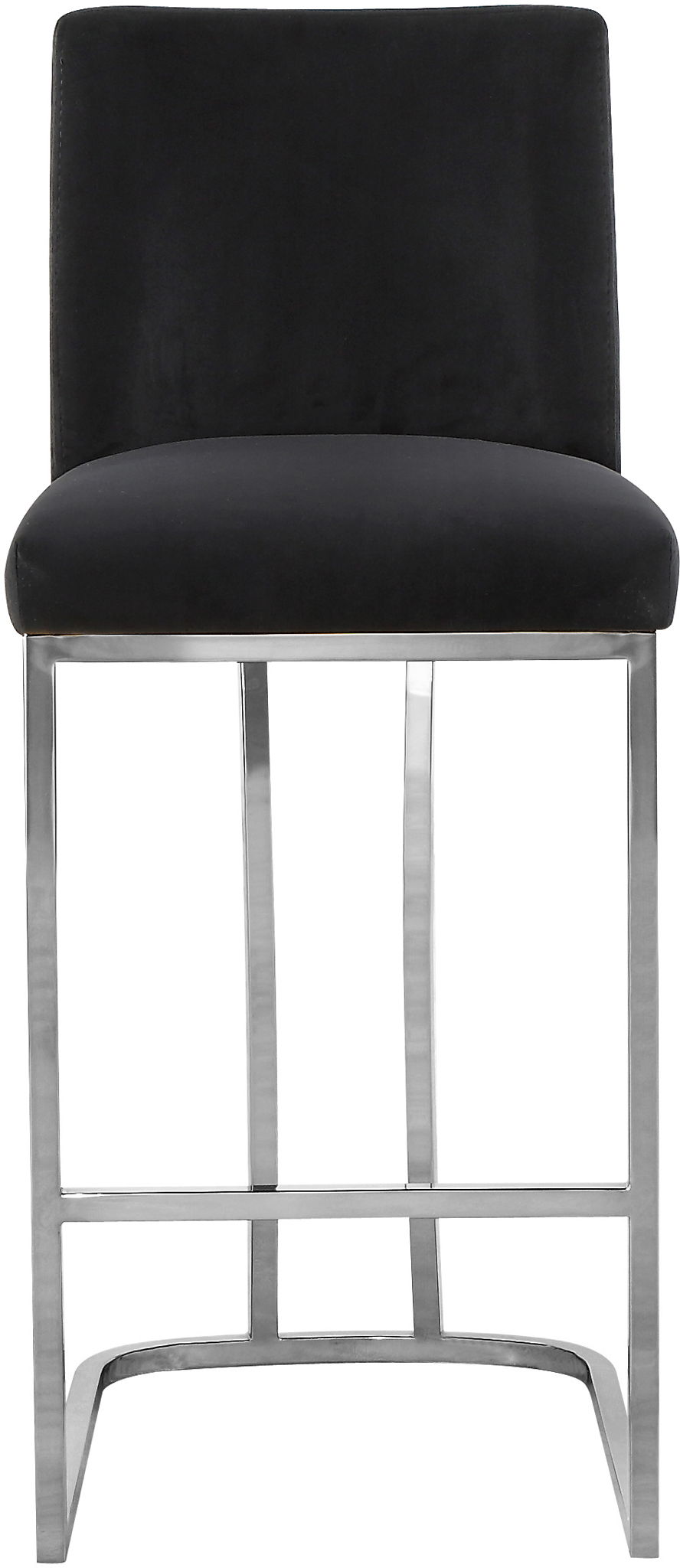 Heidi - Stool with Chrome Legs - Urban Living Furniture (Los Angeles, CA)