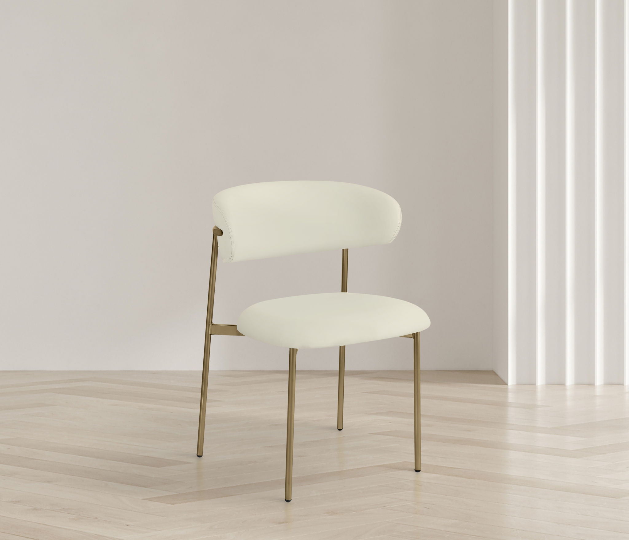 Lupita - Dining Chair With Brushed Gold Legs (Set of 2) - Urban Living Furniture (Los Angeles, CA)