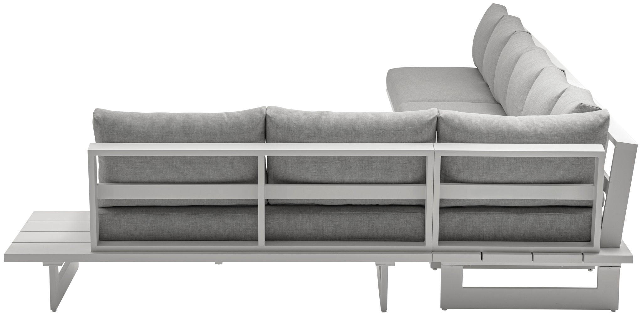 Maldives - 6 Piece Water Resistant Outdoor Patio Modular Sectional With White Base - Urban Living Furniture (Los Angeles, CA)