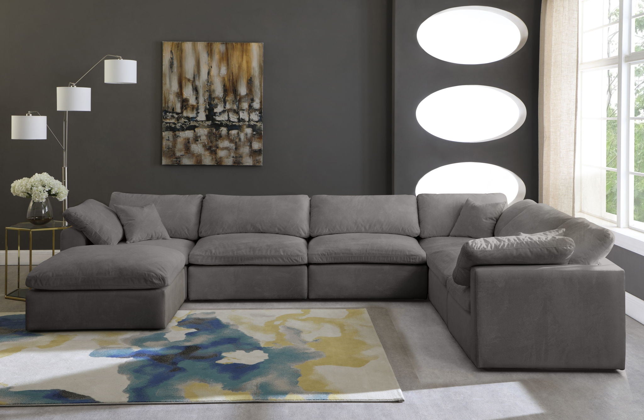 Cozy - 7 Piece Modular Sectional - Urban Living Furniture (Los Angeles, CA)