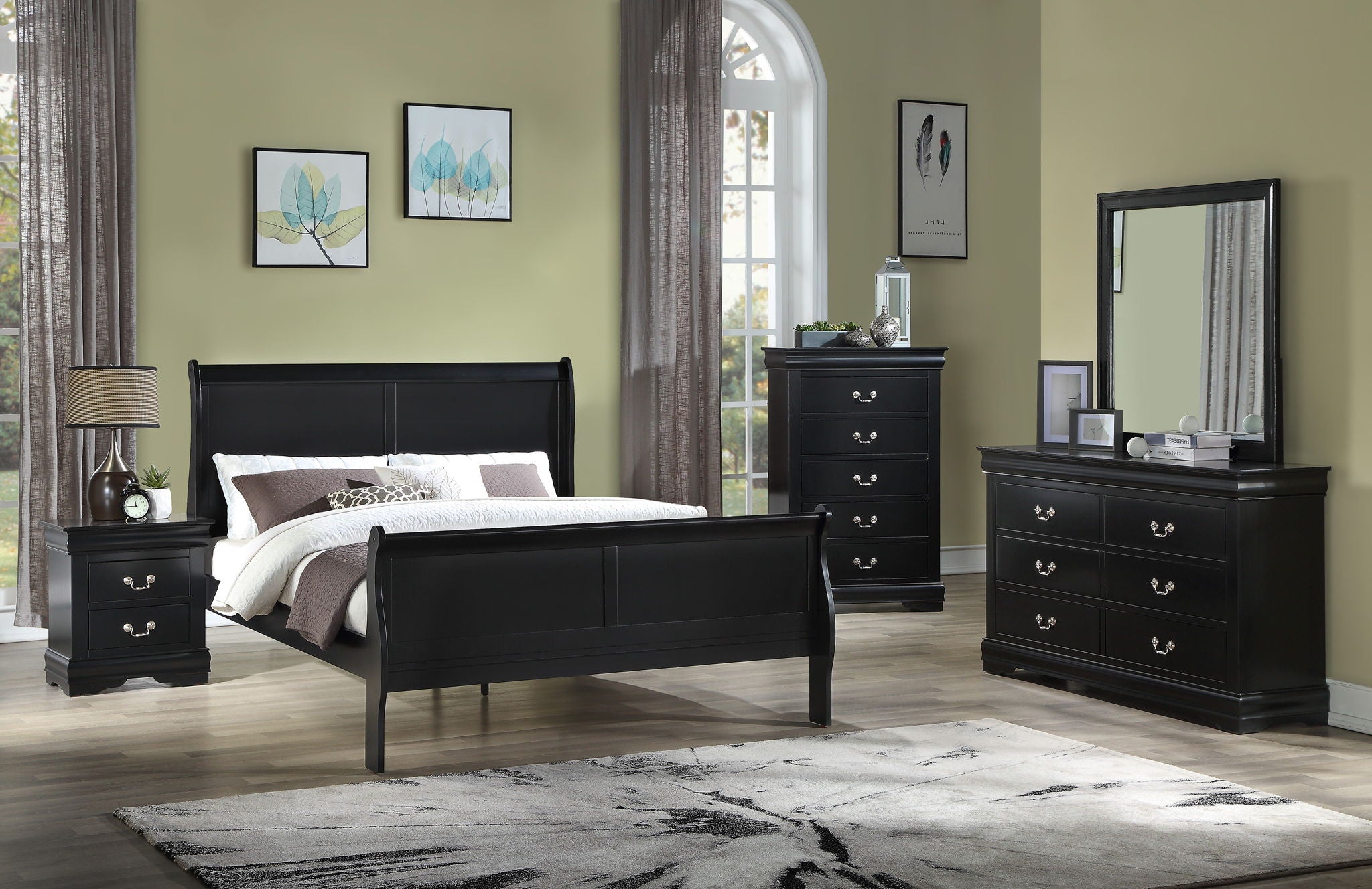 Louis Philip - Bedroom Set - Urban Living Furniture (Los Angeles, CA)