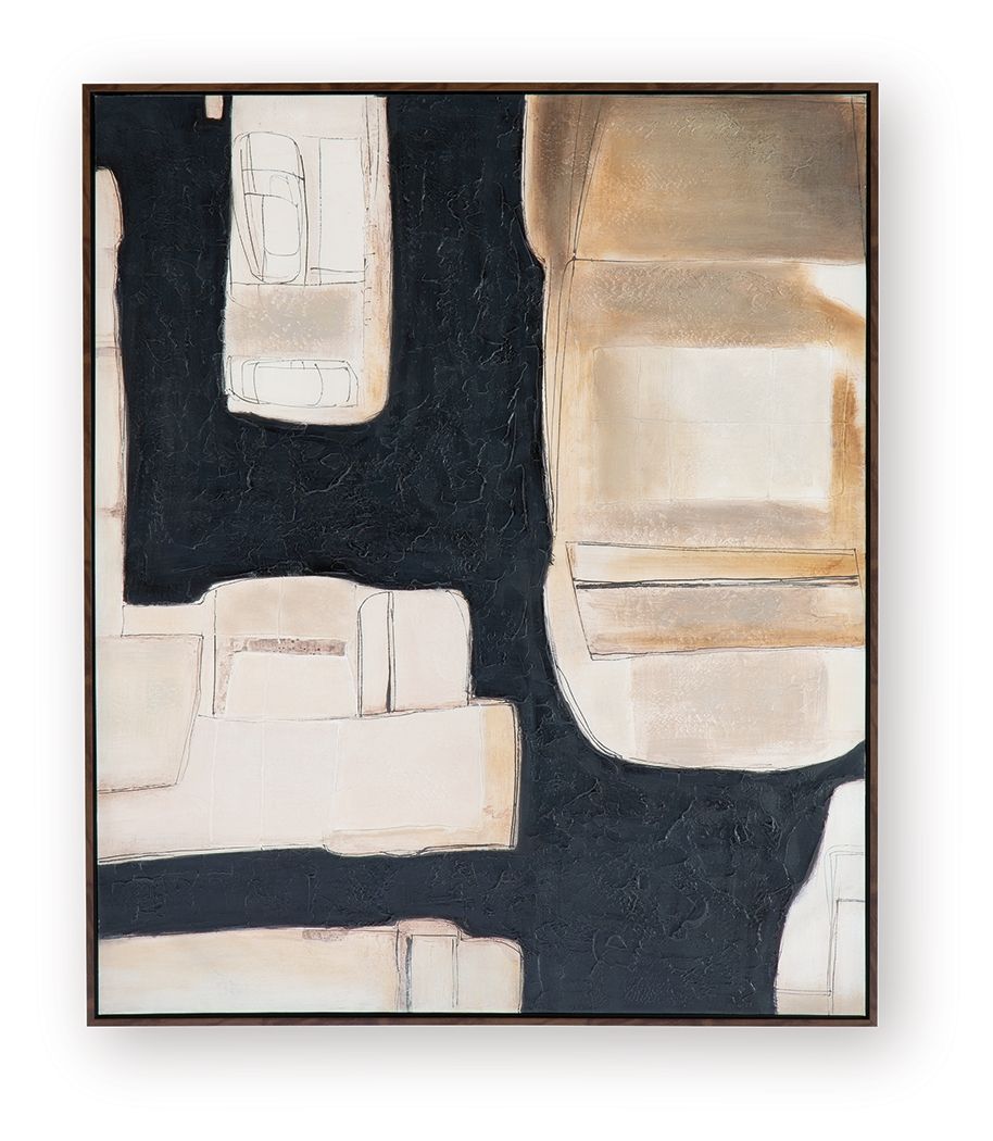 Feyville - Wall Art - Black / Brown / Cream - Urban Living Furniture (Los Angeles, CA)