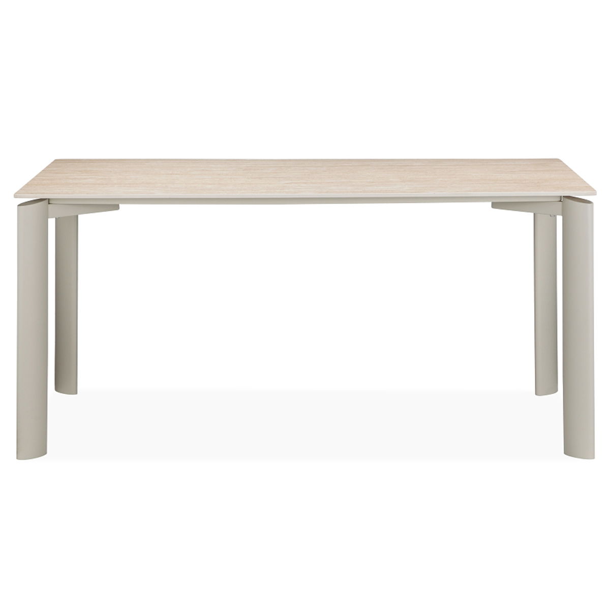 Ingram - Dining Table - Sintered Stone & Light Gray Finish - Urban Living Furniture (Los Angeles, CA)