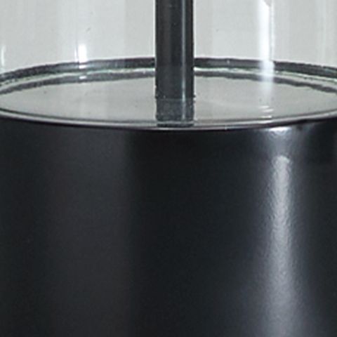 Kerrbrook - Clear / Black - Glass Table Lamp - Urban Living Furniture (Los Angeles, CA)