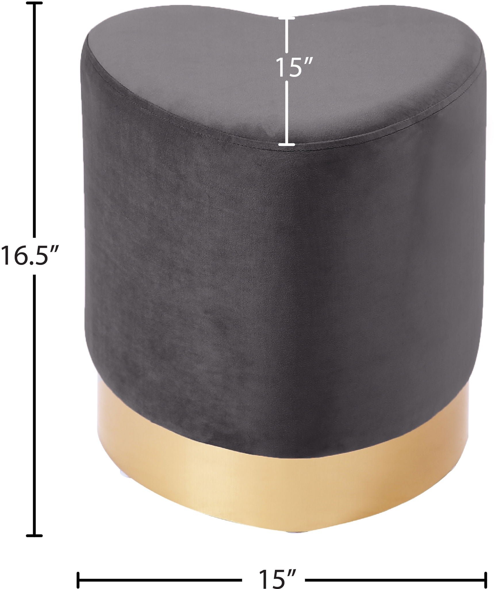 Heart - Stool Ottoman - Urban Living Furniture (Los Angeles, CA)