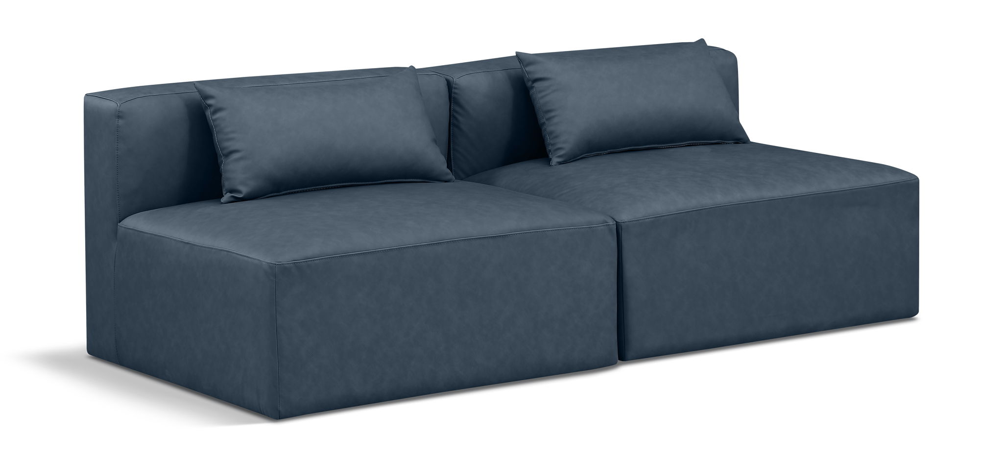 Cube - Modular 2 Seat Armless Sofa - Urban Living Furniture (Los Angeles, CA)
