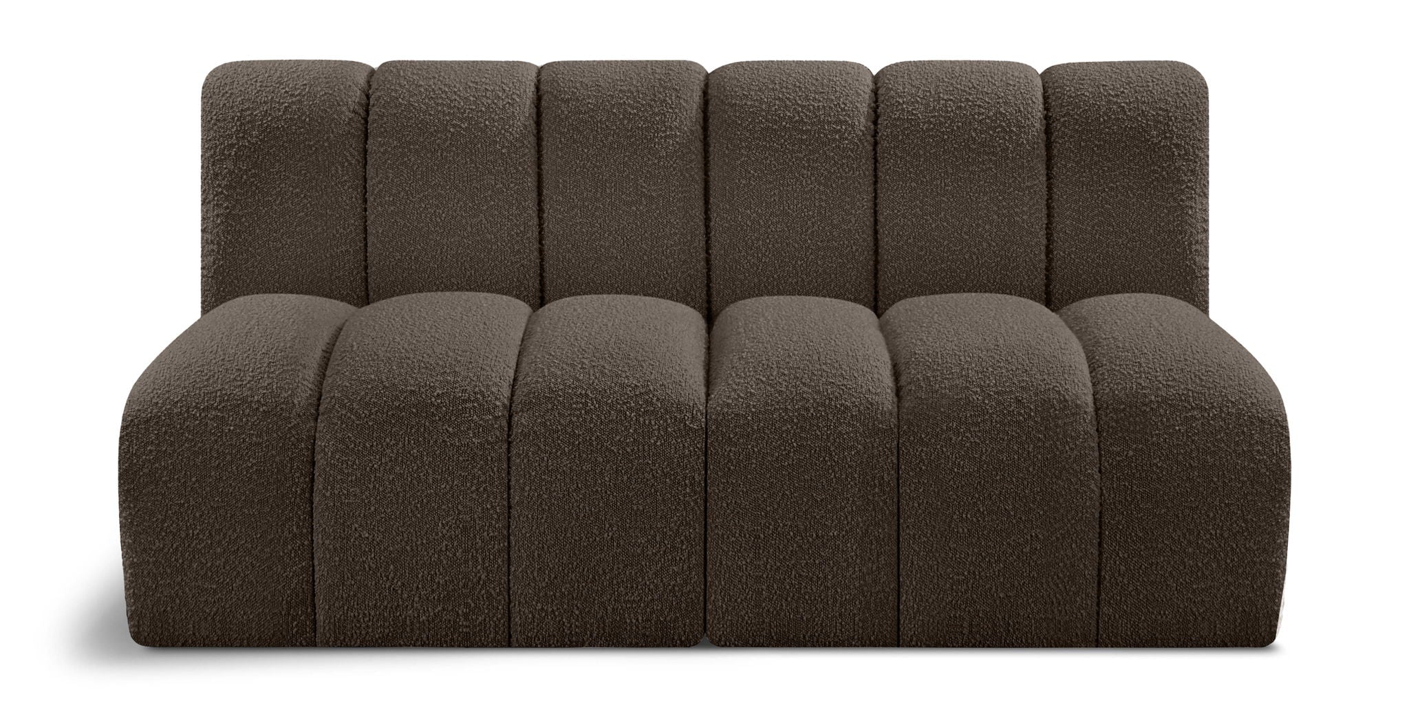 Arc - Boucle Fabric 2 Seats Modular Sofa - Urban Living Furniture (Los Angeles, CA)