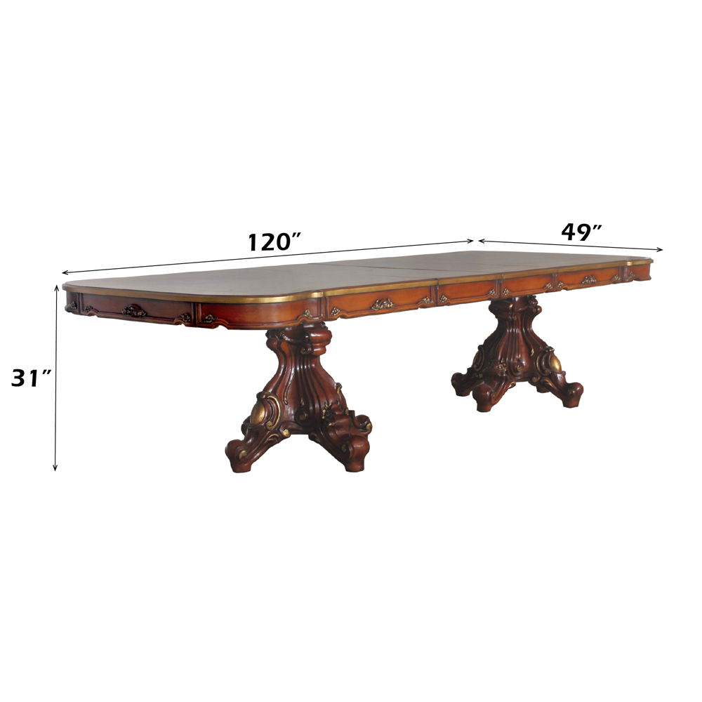Picardy - Dining Table - Honey Oak - Urban Living Furniture (Los Angeles, CA)