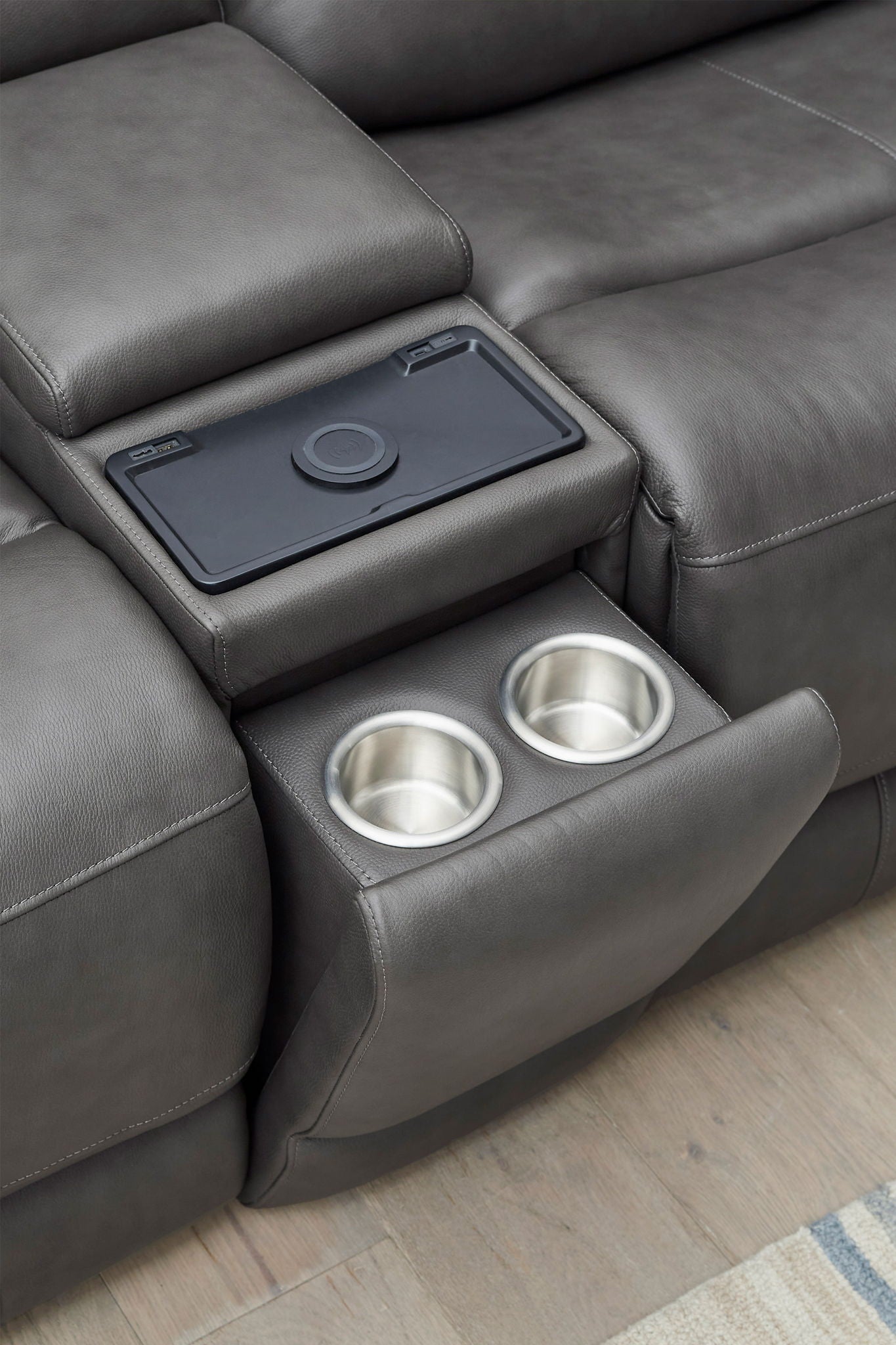 Belmont - Zero Gravity Power Reclining Sectional With Power Adjustable Headrests - Urban Living Furniture (Los Angeles, CA)