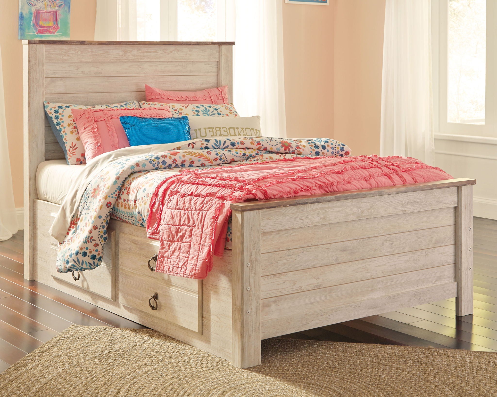 Willowton - Panel Bed - Urban Living Furniture (Los Angeles, CA)