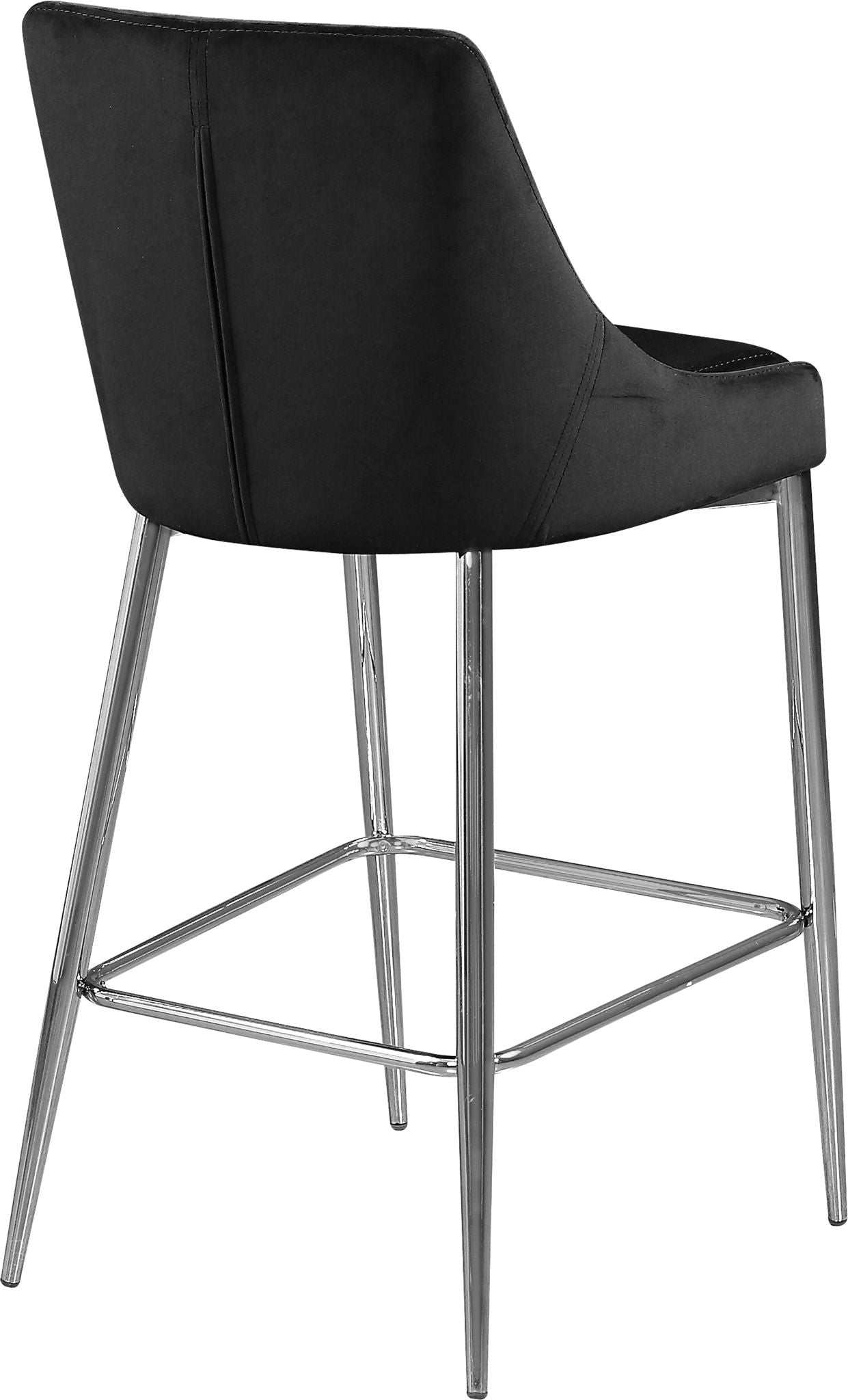 Karina - Stool with Chrome Legs (Set of 2) - Urban Living Furniture (Los Angeles, CA)