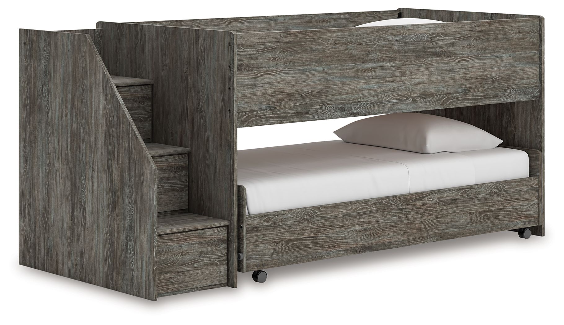 Frandern - Gray - Twin Over Twin Loft Bed - Urban Living Furniture (Los Angeles, CA)