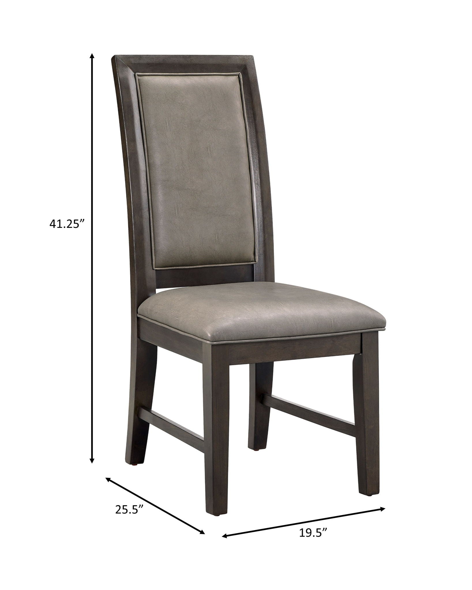 Jeffries - Side Chair (Set of 2) - Espresso - Urban Living Furniture (Los Angeles, CA)