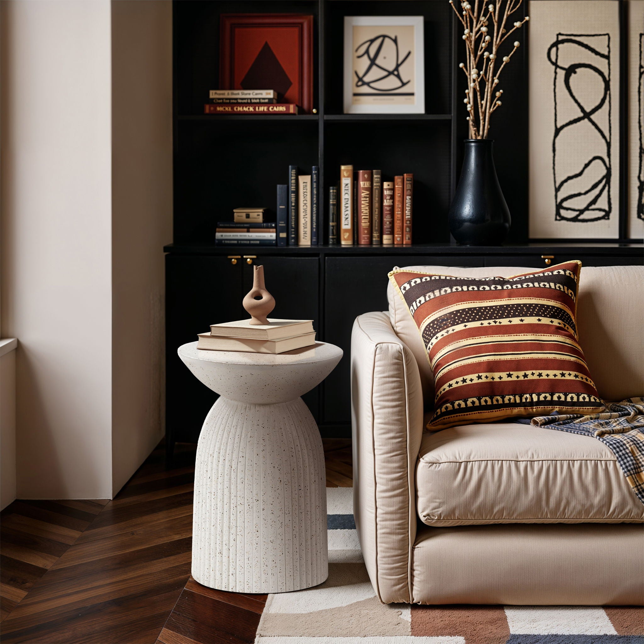Opani - Concrete End Table - Urban Living Furniture (Los Angeles, CA)