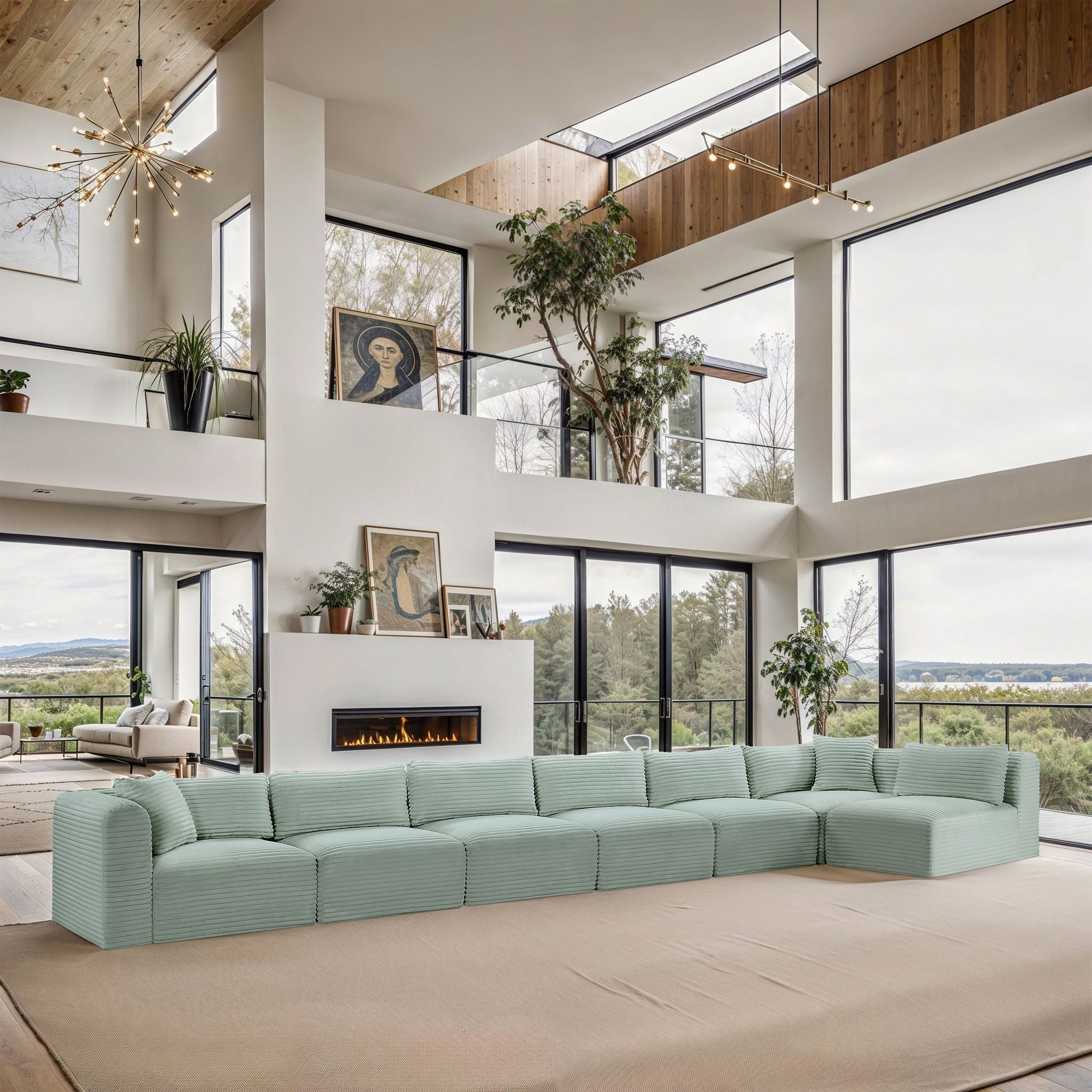 Shaggy - 7 Piece Modular Sectional - Urban Living Furniture (Los Angeles, CA)