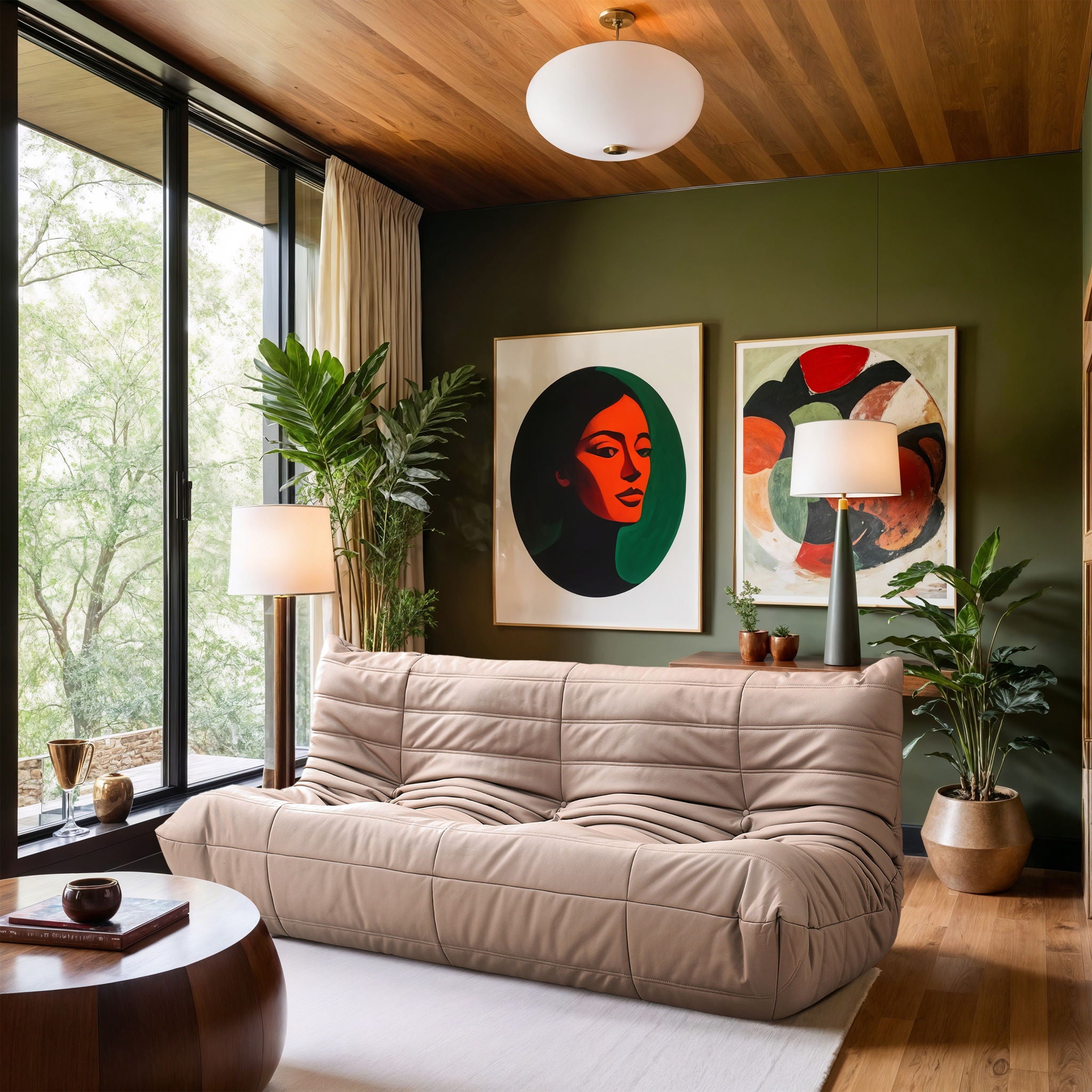 Relax - Vegan Leather 77.75" Upholstered Sofa - Tan - Urban Living Furniture (Los Angeles, CA)