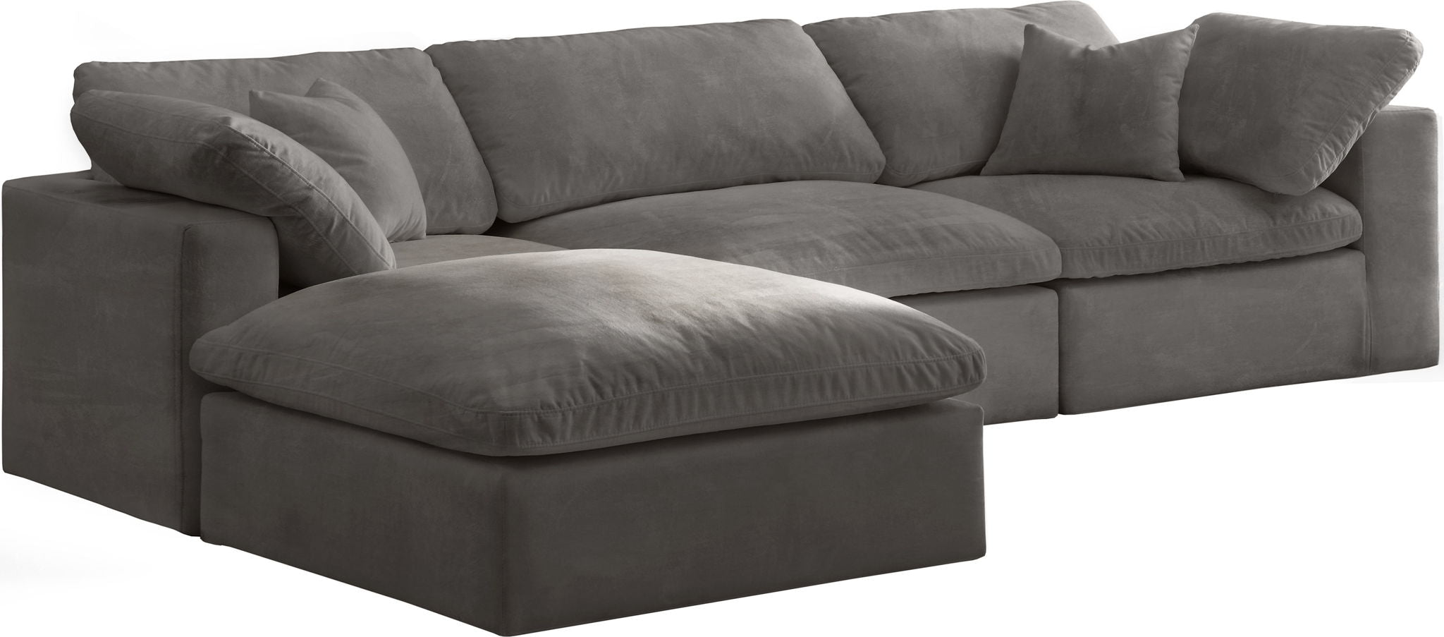 Cozy - 4 Piece Modular Sectional With Chaise - Urban Living Furniture (Los Angeles, CA)