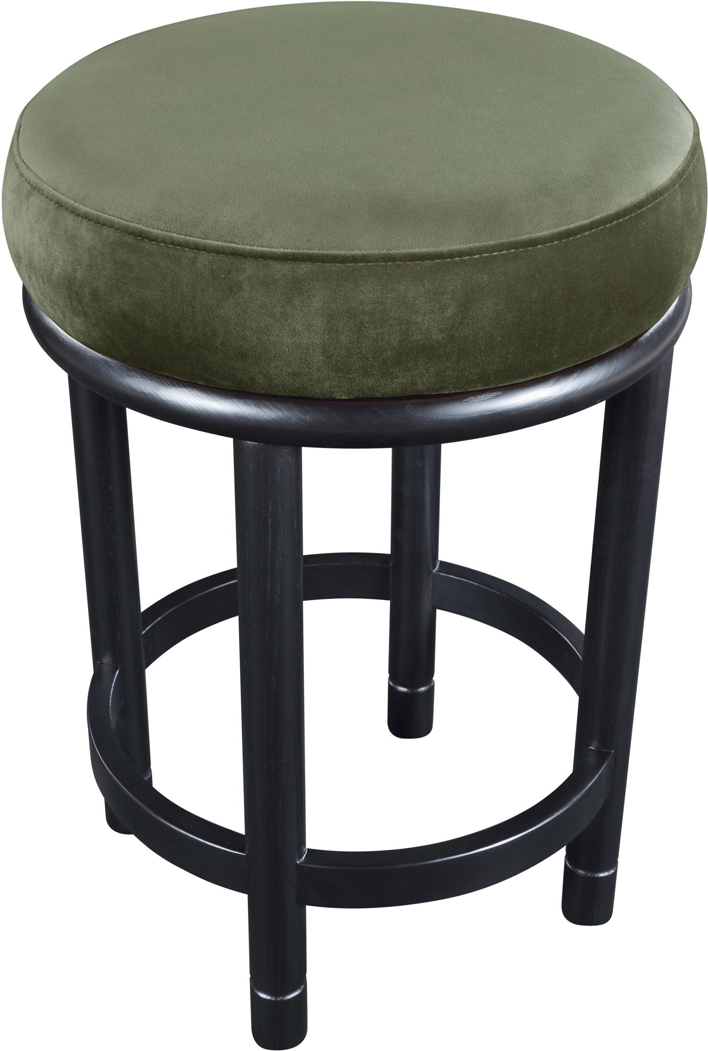 Monette - Counter Stool With Black Base
