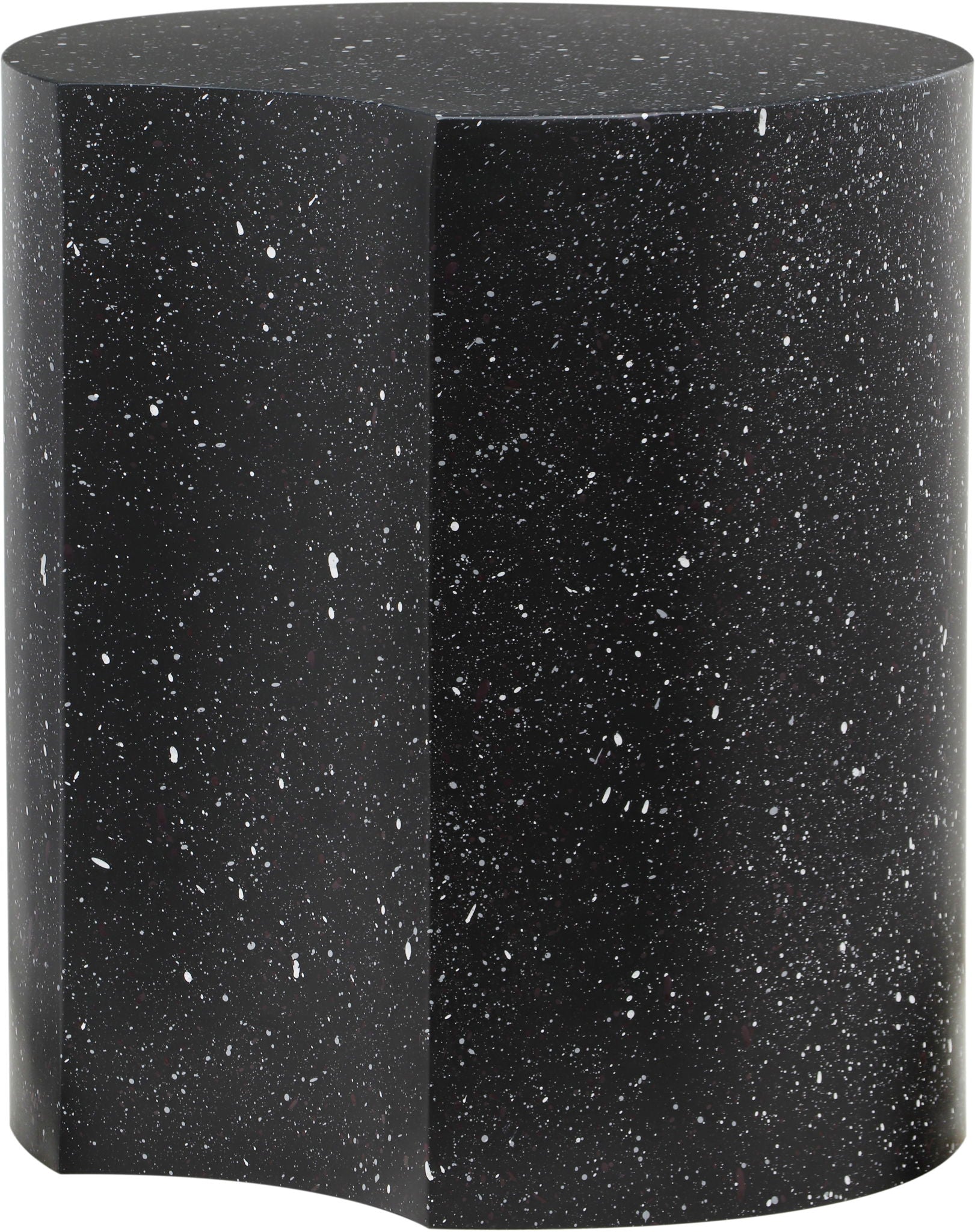 Dimple - End Table - Terazzo Finish