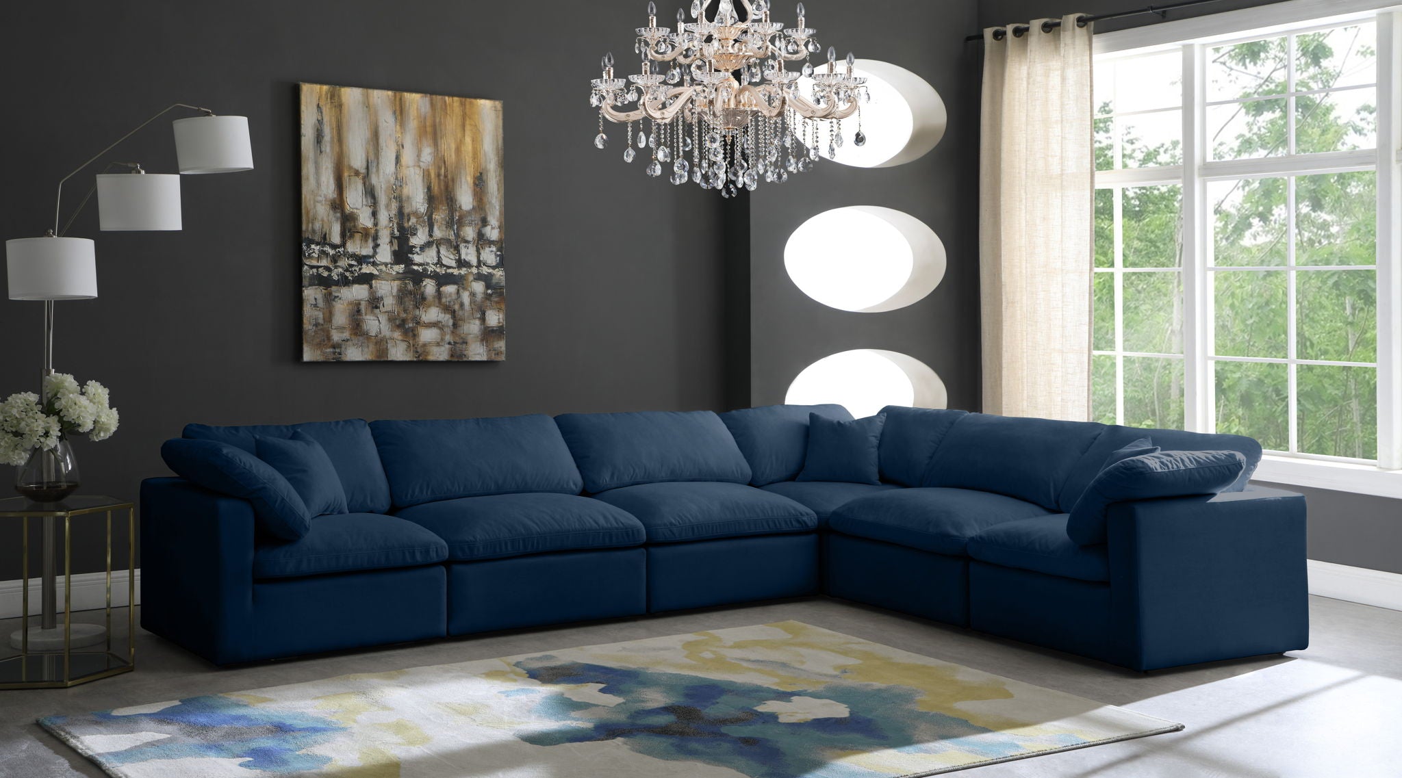 Plush - 6 Piece Modular Sectional - Urban Living Furniture (Los Angeles, CA)