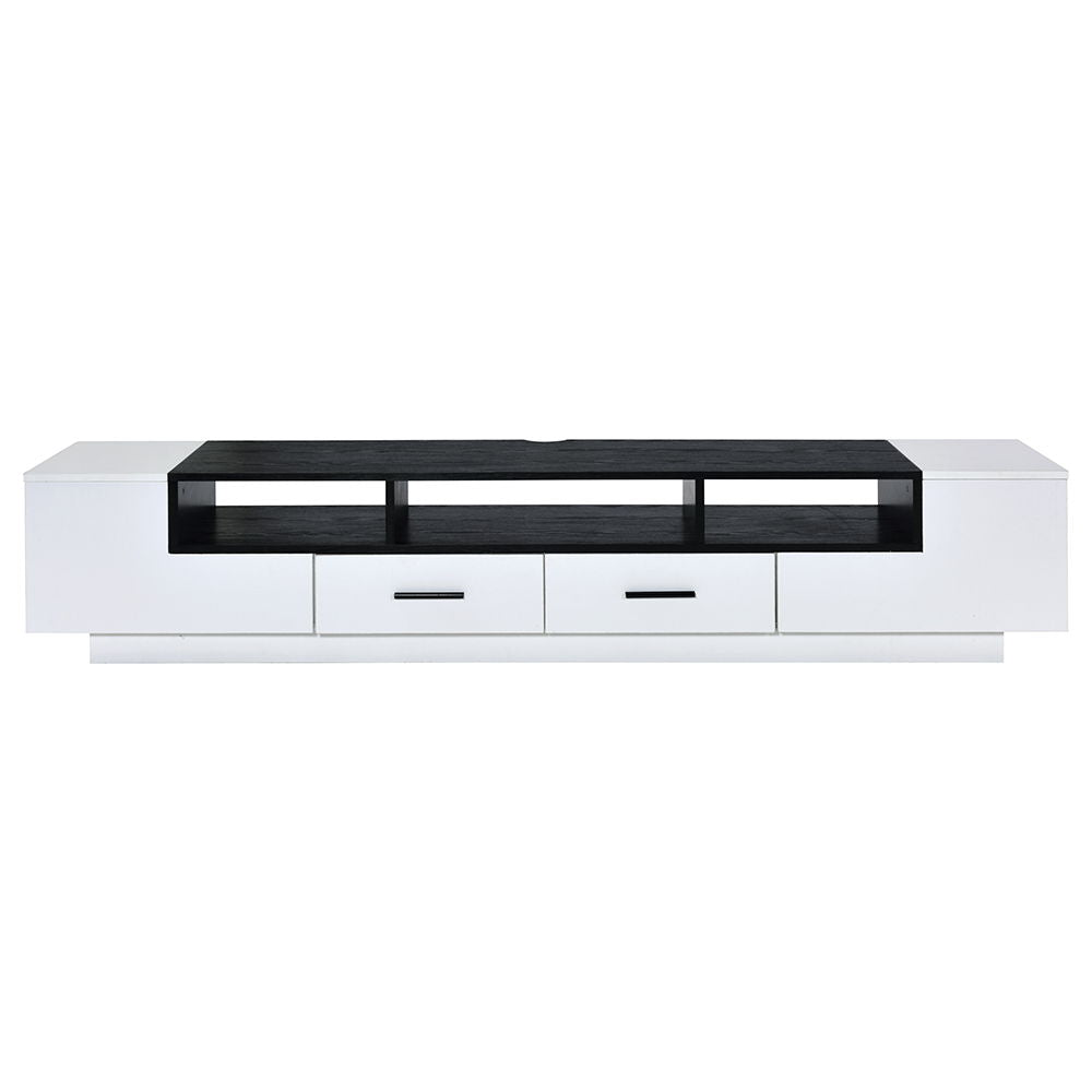 Armour - TV Stand - White & Black - Urban Living Furniture (Los Angeles, CA)