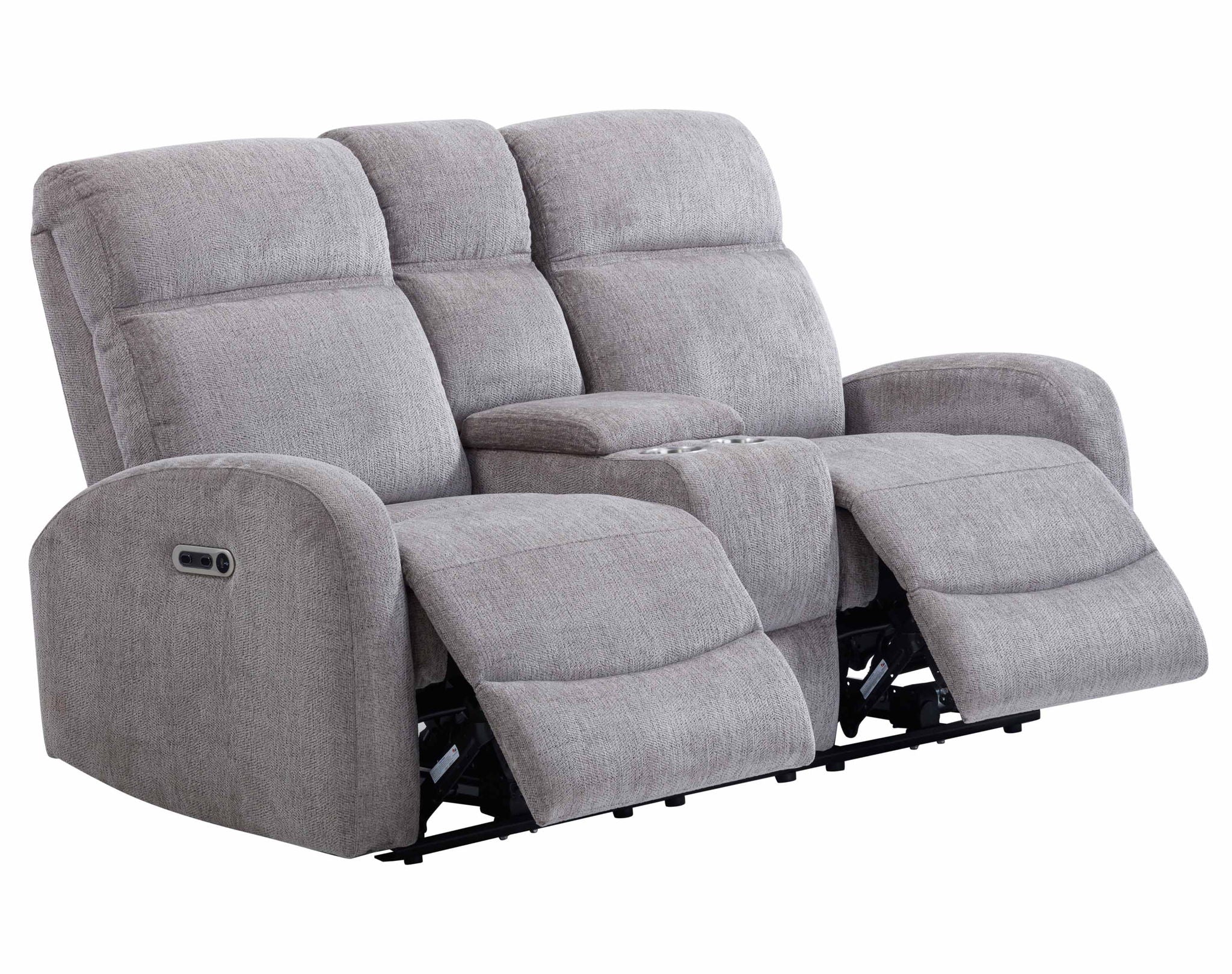 Tuscany - Power Reclining Console Loveseat - Whiskers Nature - Urban Living Furniture (Los Angeles, CA)