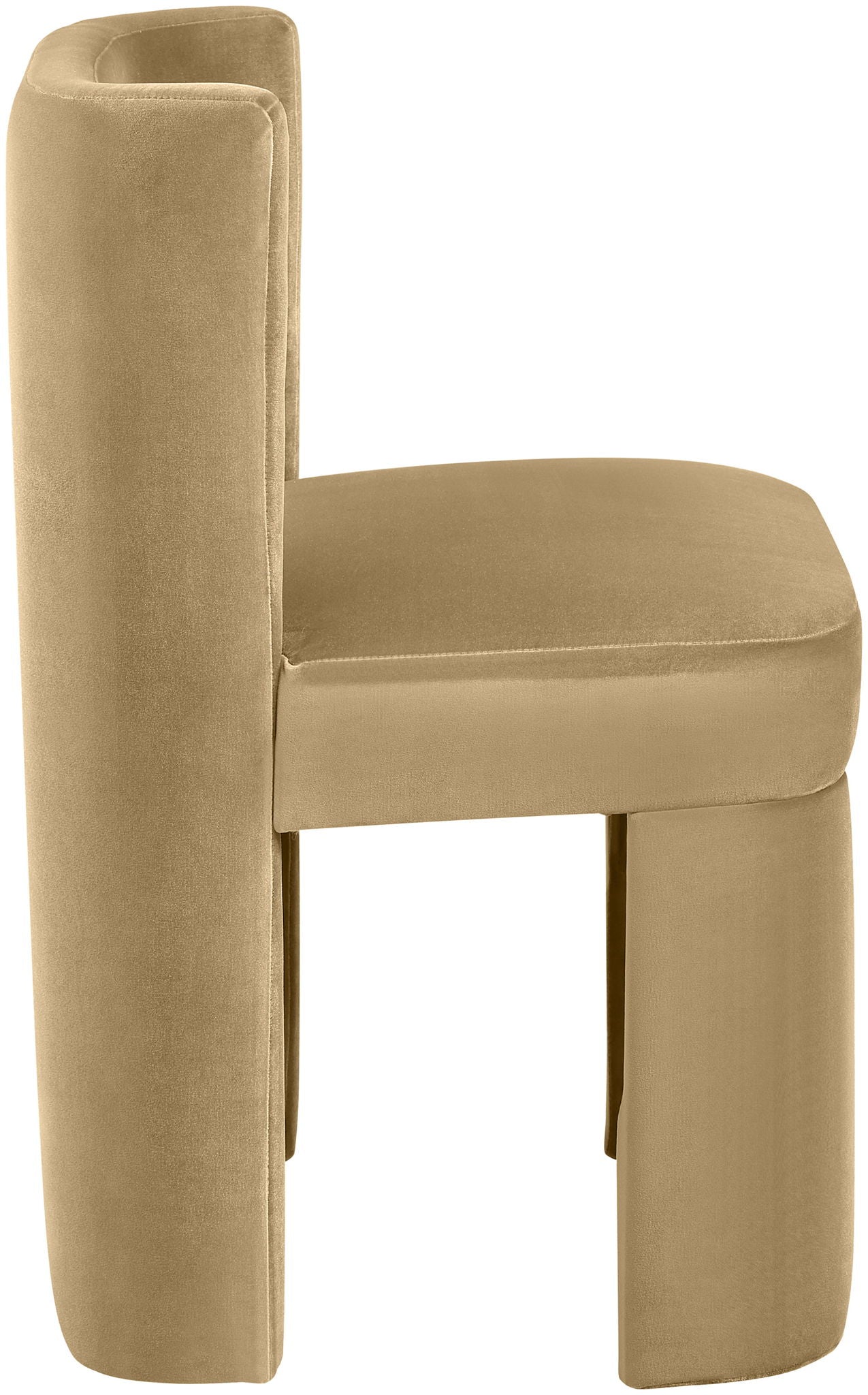 Zuno - Velvet Performance Fabric Upholstered Dining Chair (Set of 2) - Urban Living Furniture (Los Angeles, CA)