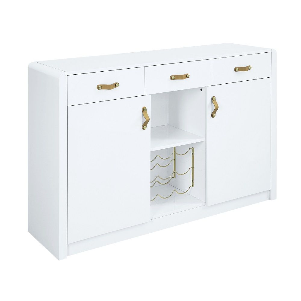 Paxley - Server - White High Gloss - Urban Living Furniture (Los Angeles, CA)