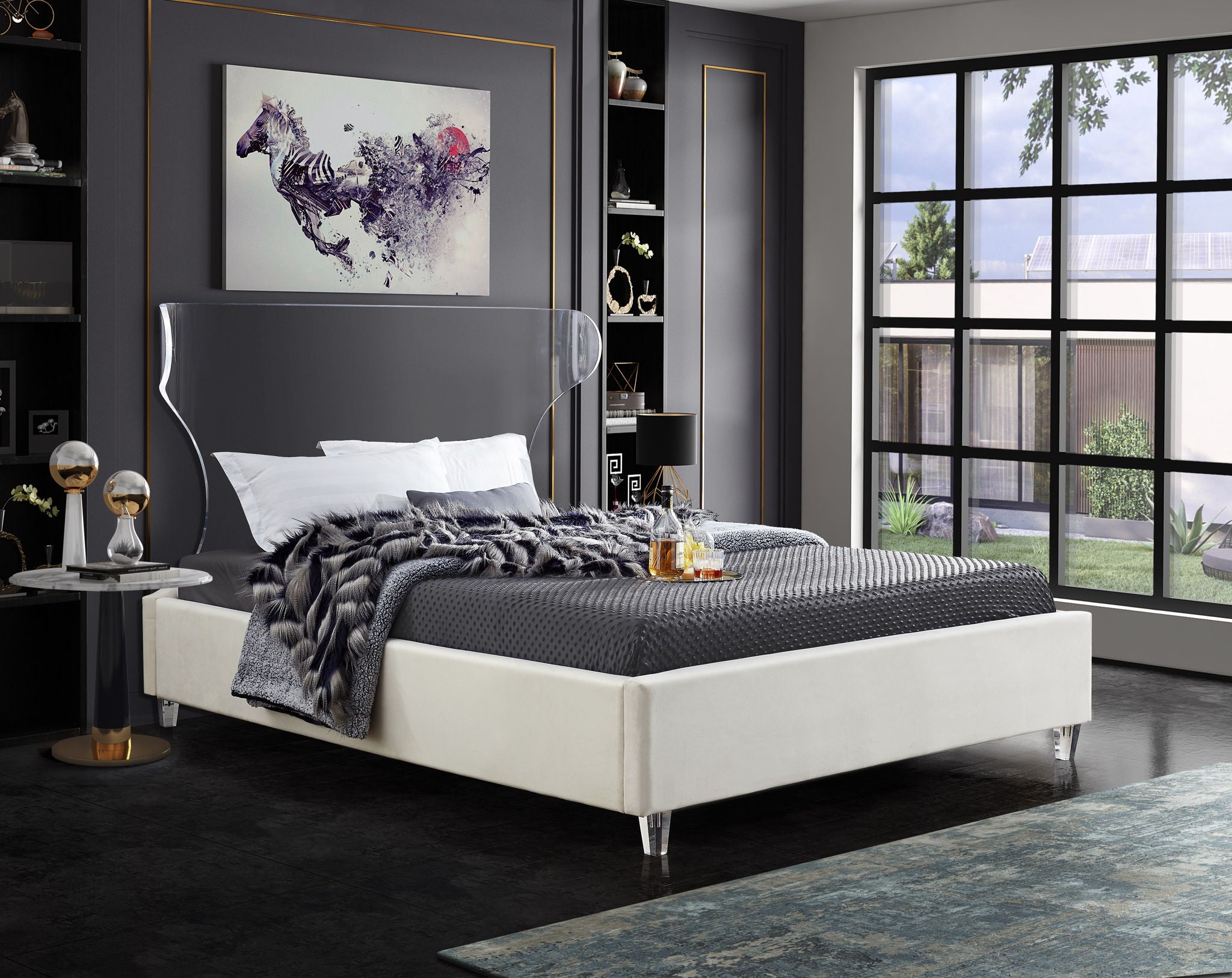 Ghost - Bed - Urban Living Furniture (Los Angeles, CA)
