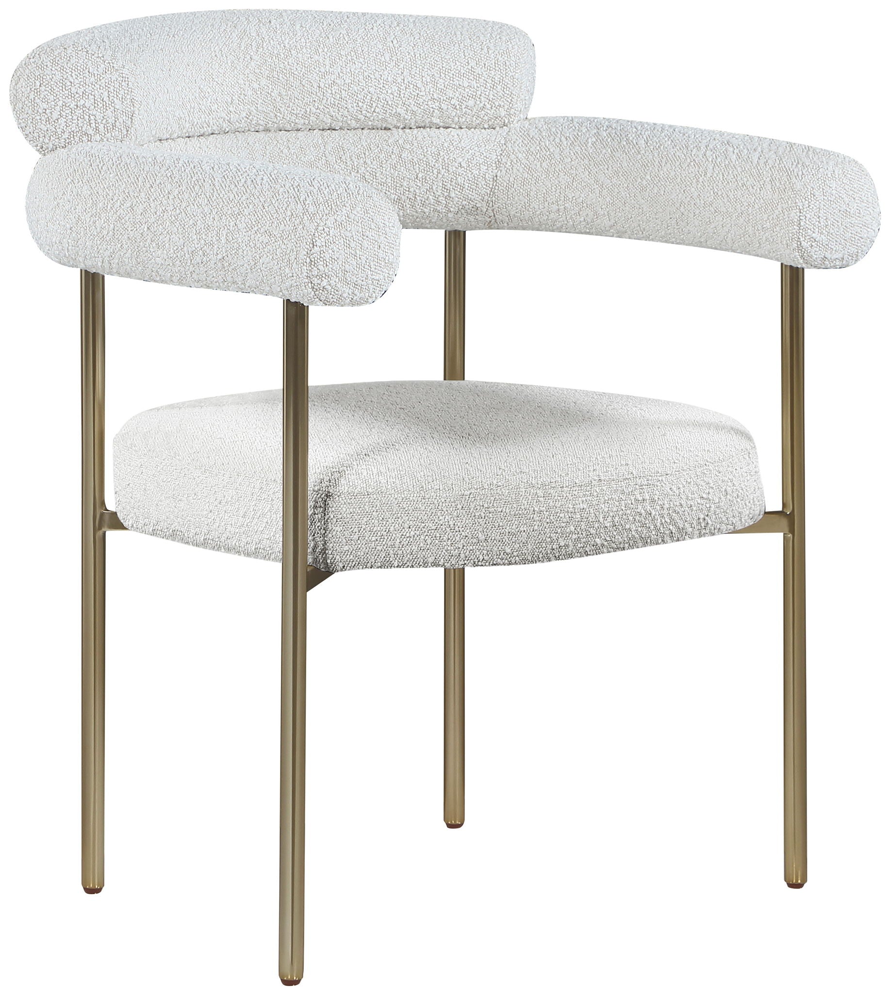 Blake - Boucle Fabric Dining Chair (Set of 2) - Urban Living Furniture (Los Angeles, CA)