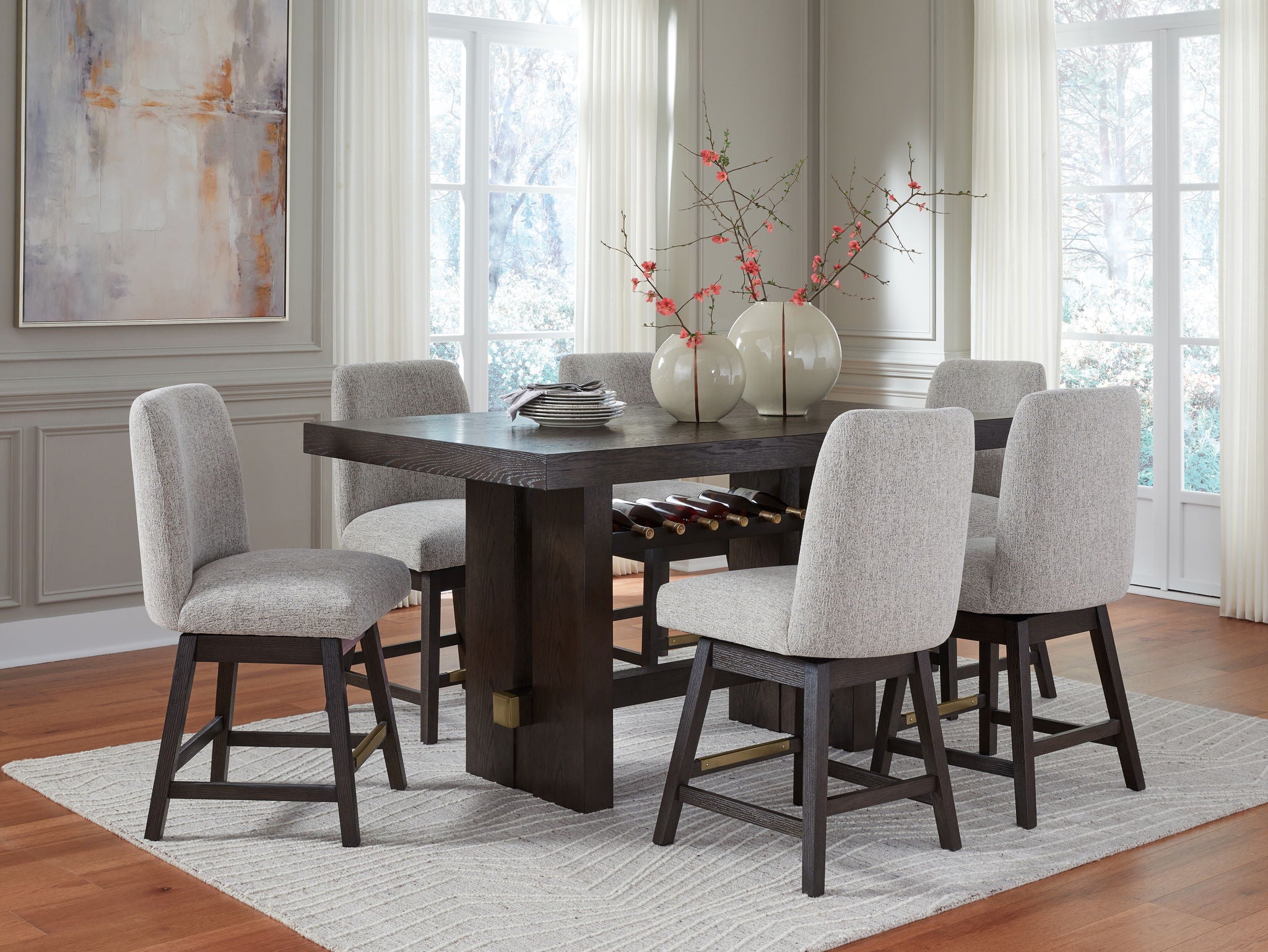Burkhaus - Rectangular Counter Table Set - Urban Living Furniture (Los Angeles, CA)