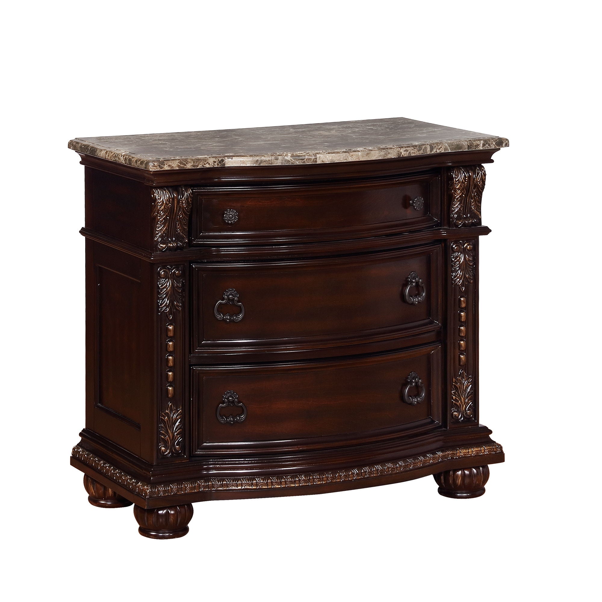 Stanley - Nightstand - Cherry - Urban Living Furniture (Los Angeles, CA)
