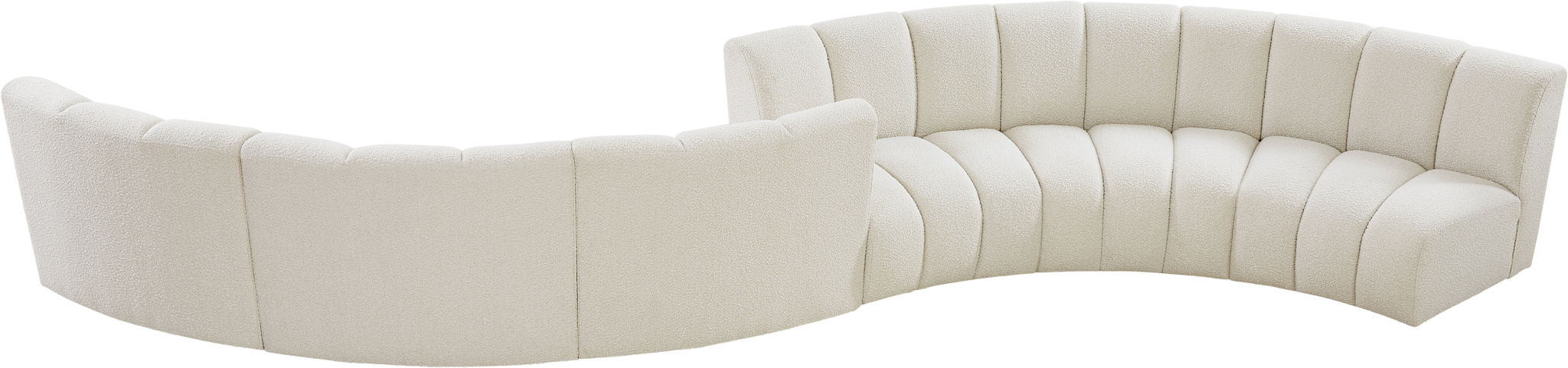 Infinity - 6 Piece Boucle Modular Sectional - Urban Living Furniture (Los Angeles, CA)