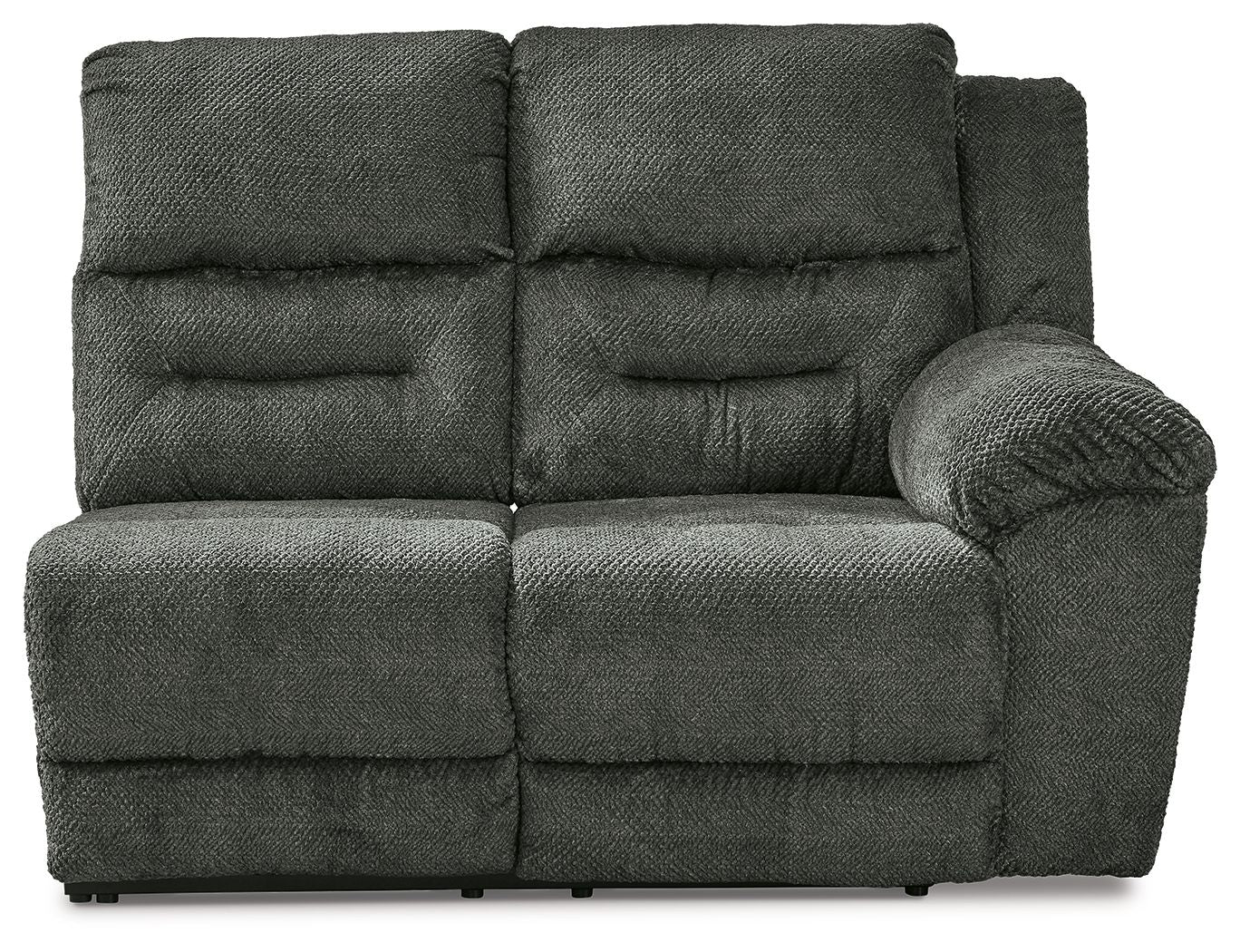 Nettington - Smoke - Raf Power Rec Loveseat - Urban Living Furniture (Los Angeles, CA)
