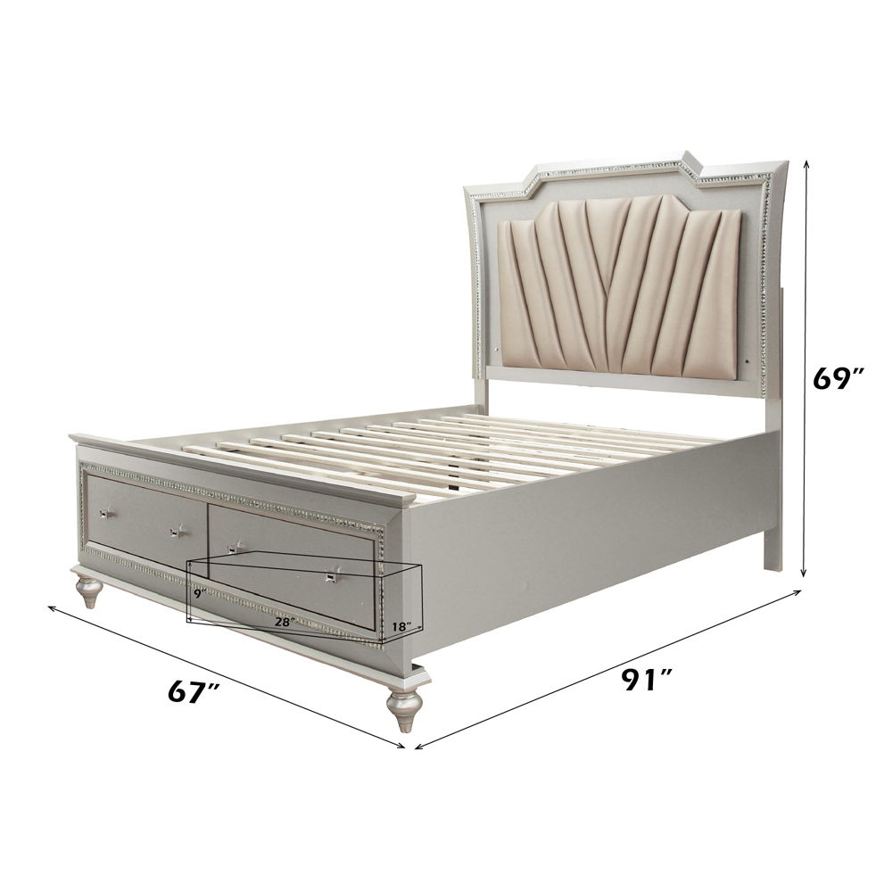 Kaitlyn - Bed (LED HB) - Urban Living Furniture (Los Angeles, CA)