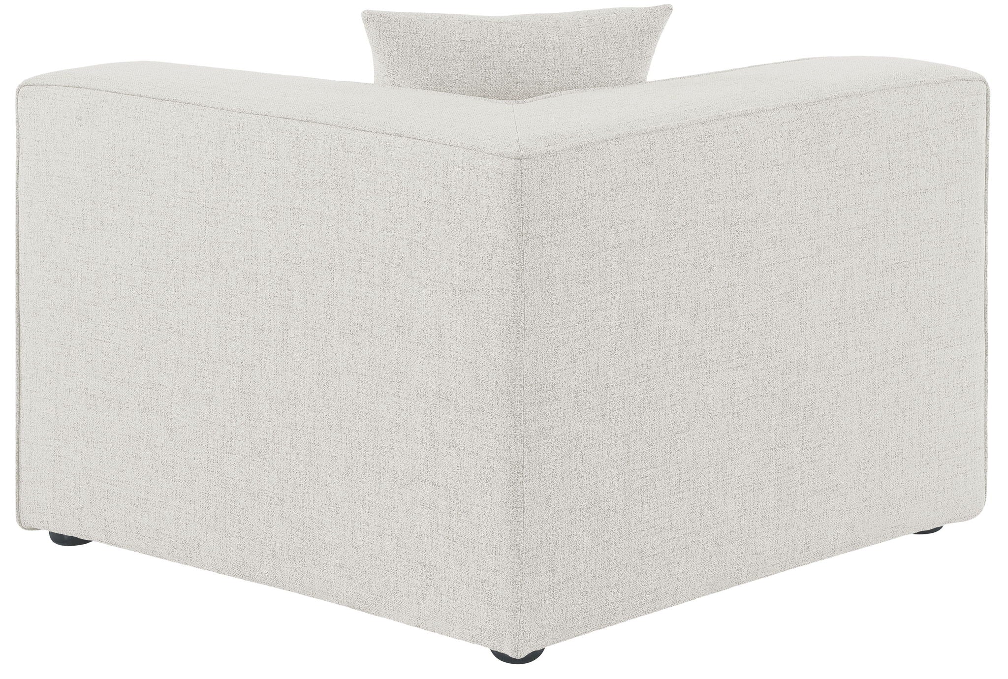 Cube - Linen Corner Chair - Urban Living Furniture (Los Angeles, CA)