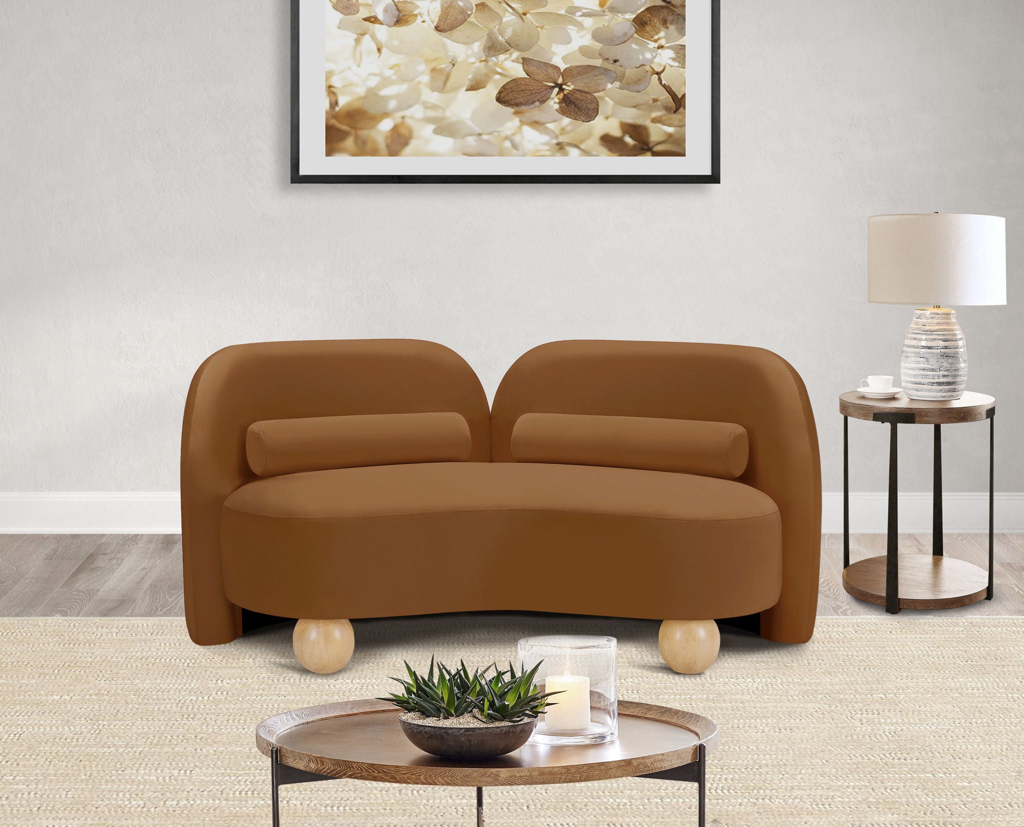 Daphne - Velvet Loveseat - Urban Living Furniture (Los Angeles, CA)