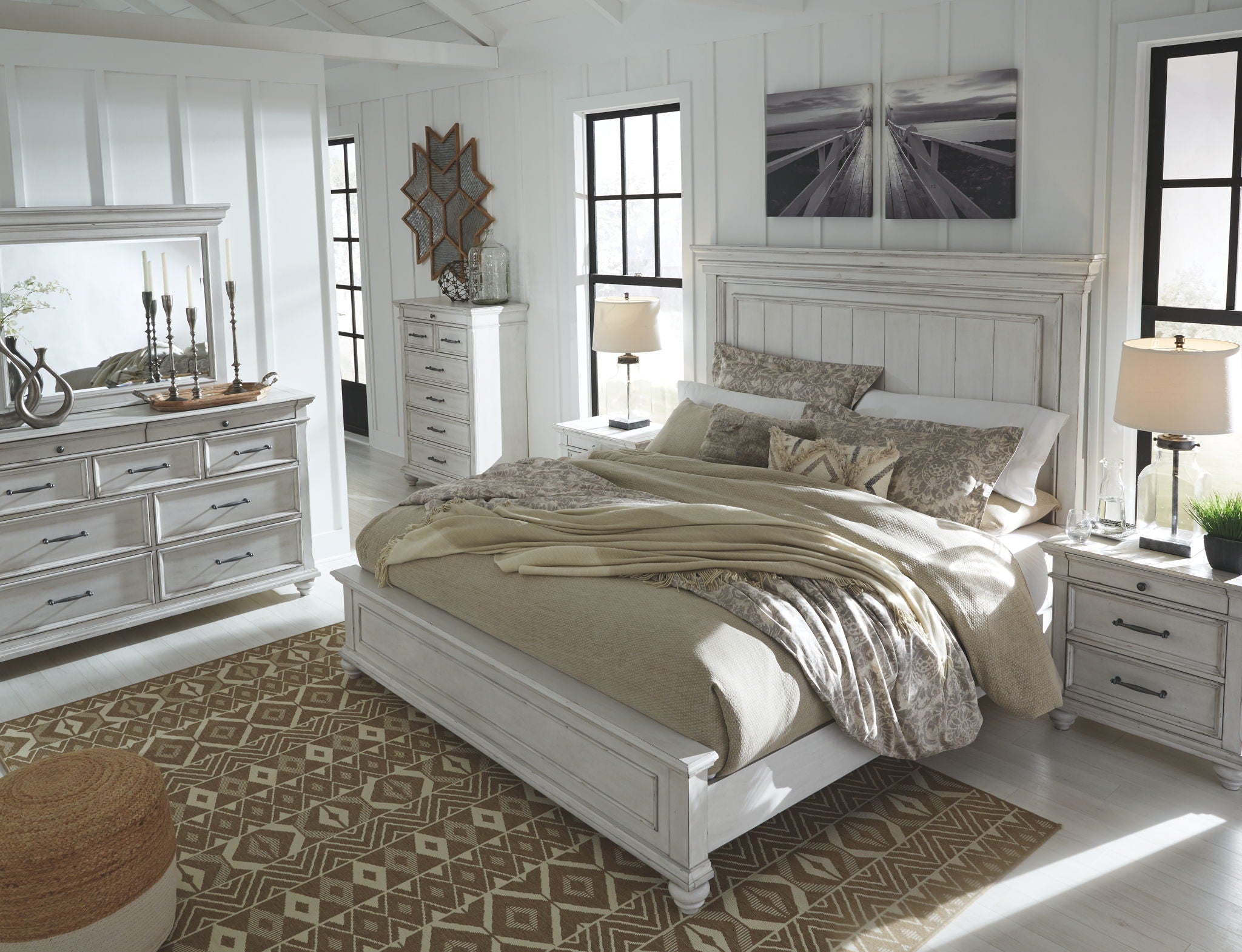 Kanwyn - Panel Bedroom Set - Urban Living Furniture (Los Angeles, CA)